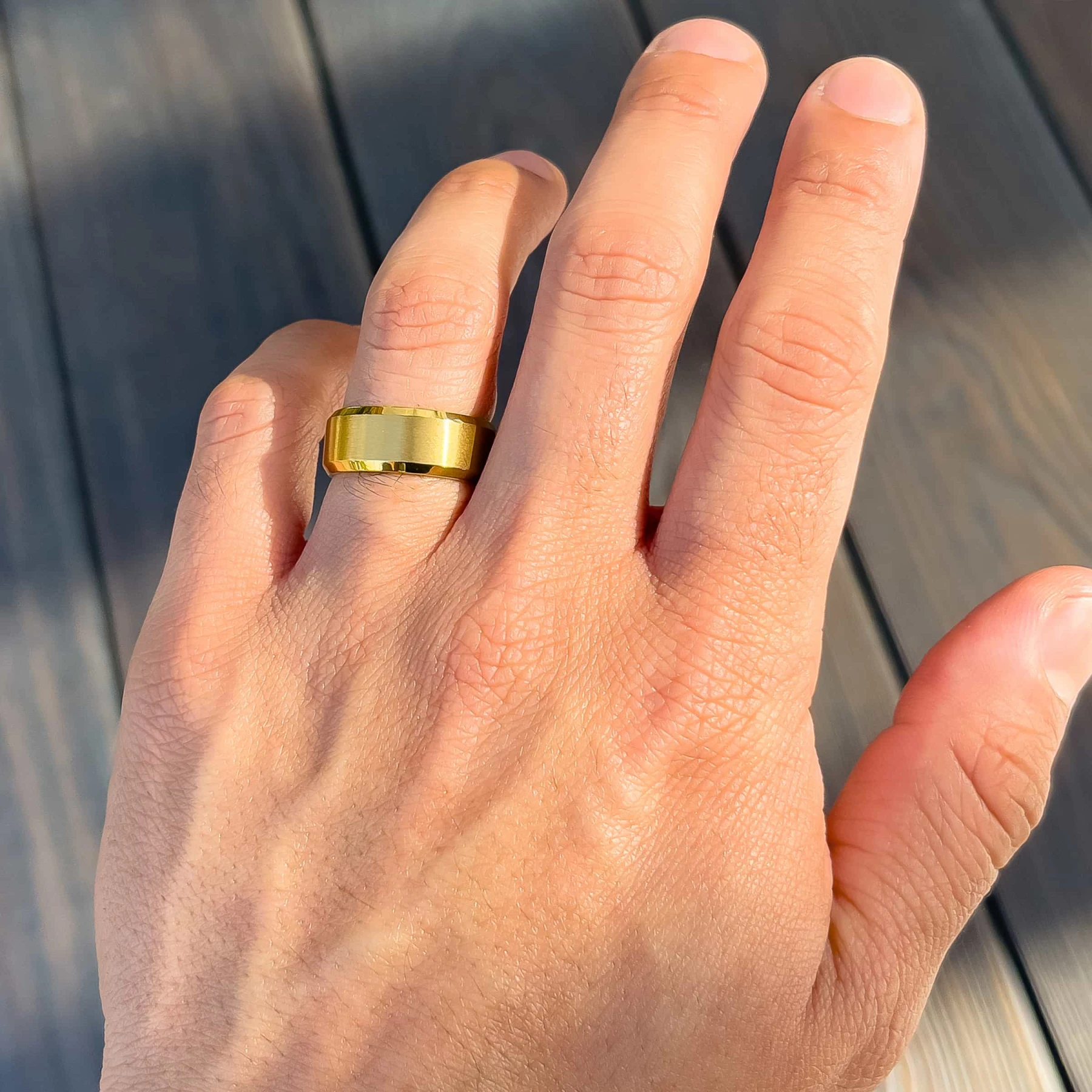 The Titan Ring - Gold - view 4