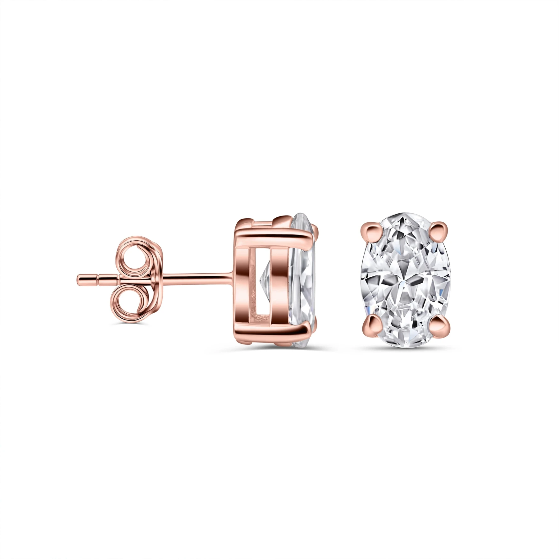 Mini Oval Studs - view 3
