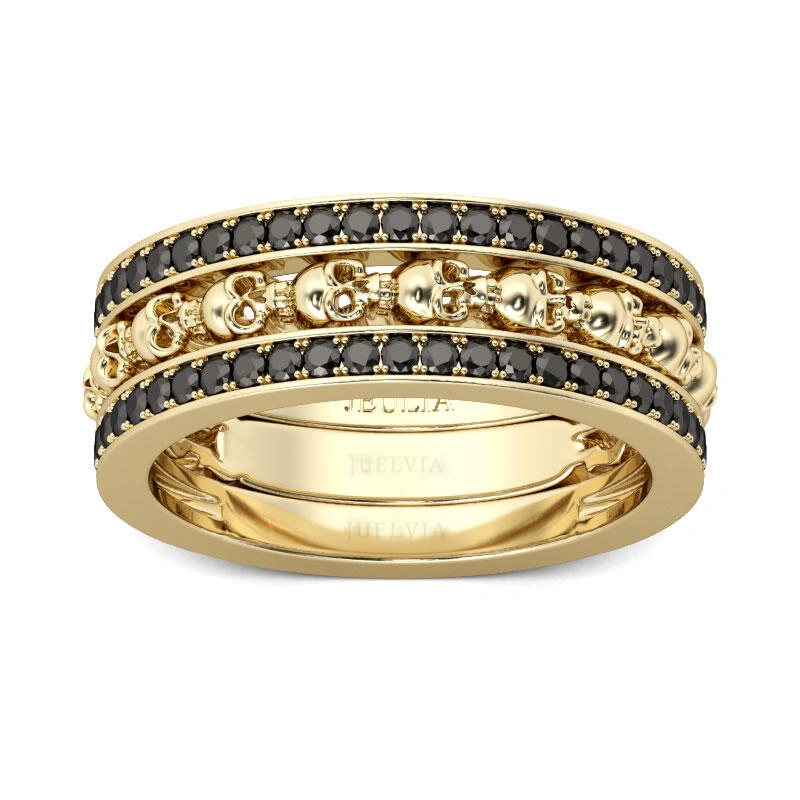 3PC Yellow Gold Tone