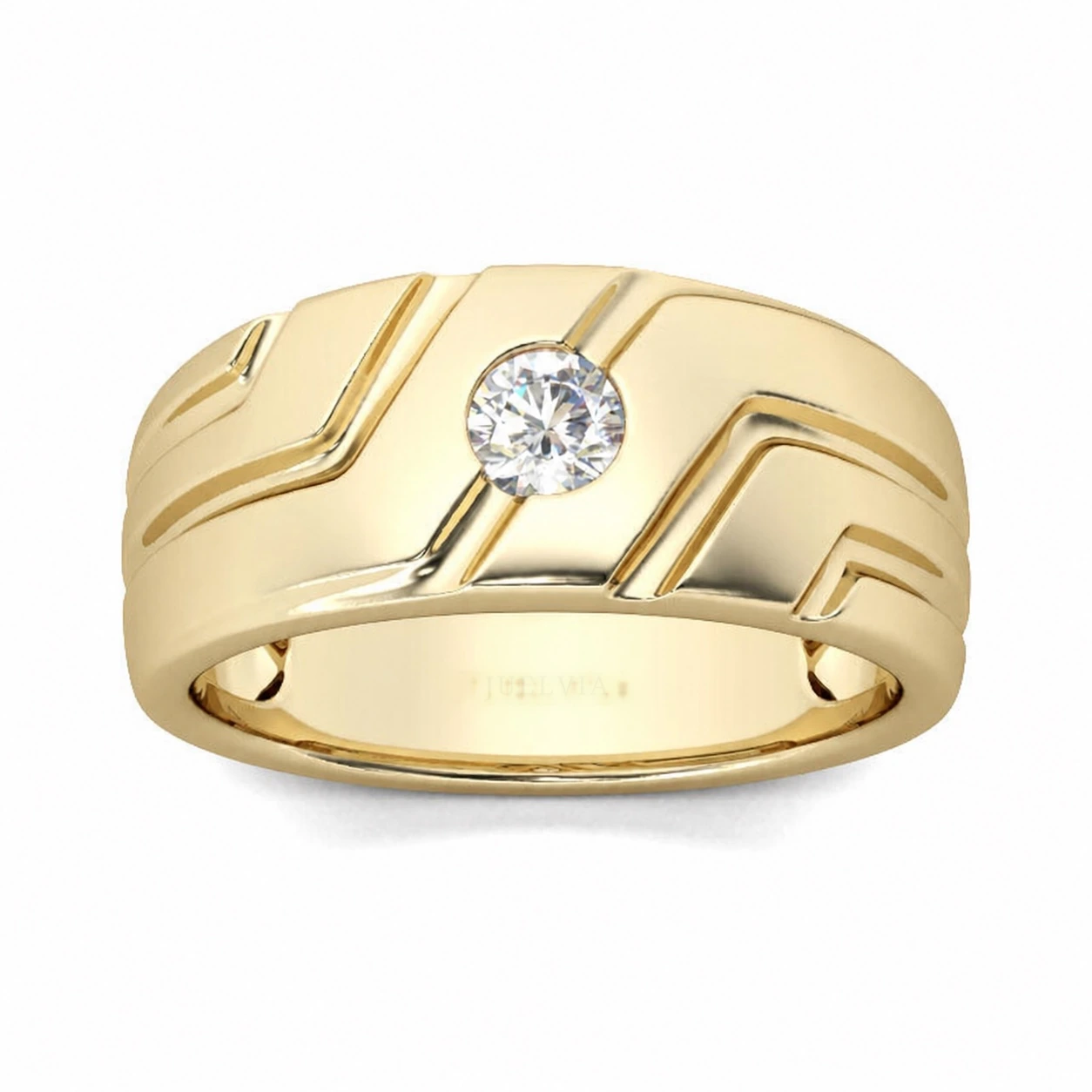 Asymmetric Men's Ring