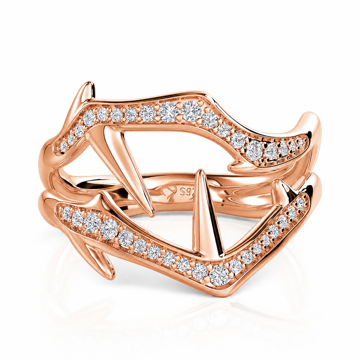 x Leyla Thorn Wilderness Men's Rose Gold Ring