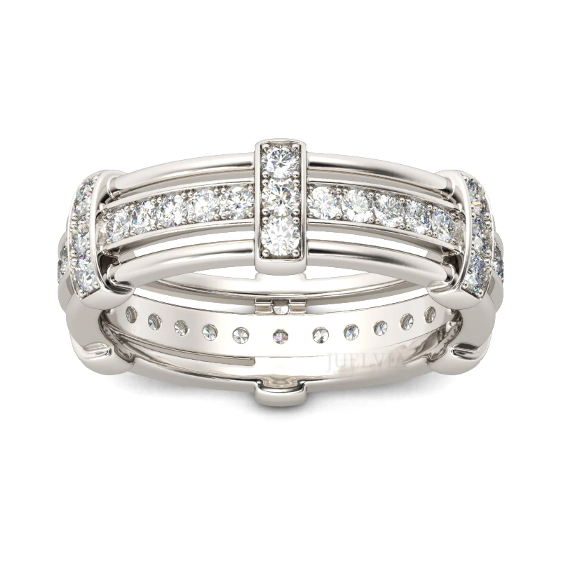 Knot Sterling Silver Men's Band