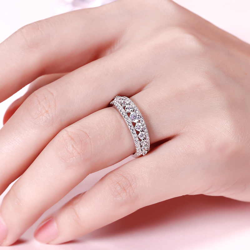 Pave Eternity Ring American