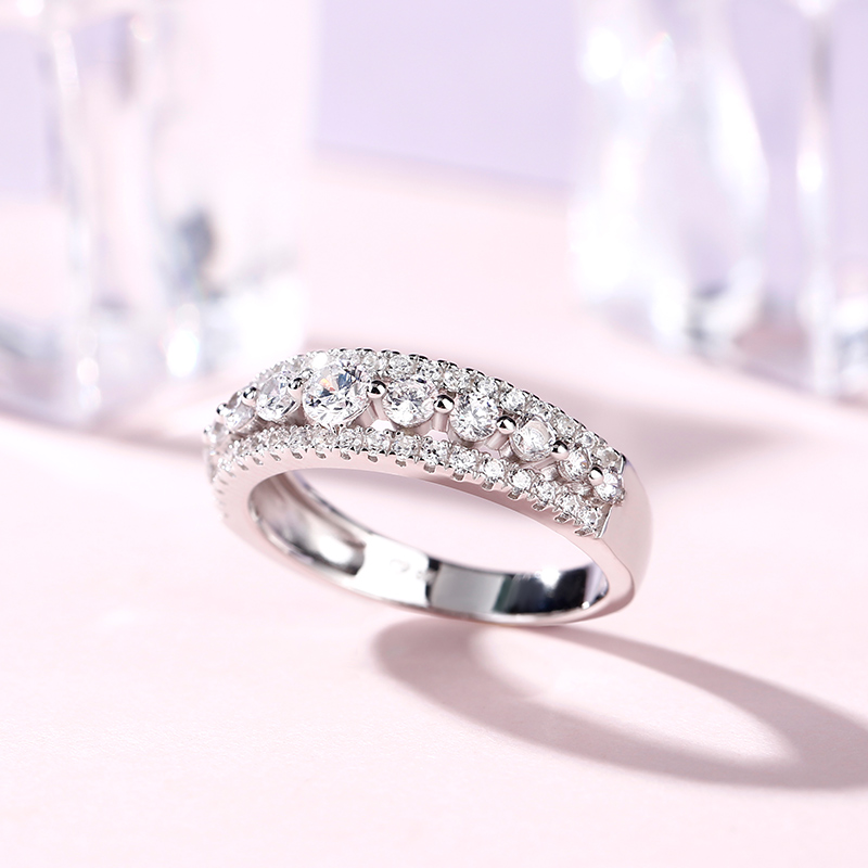 Silver Eternity Ring US