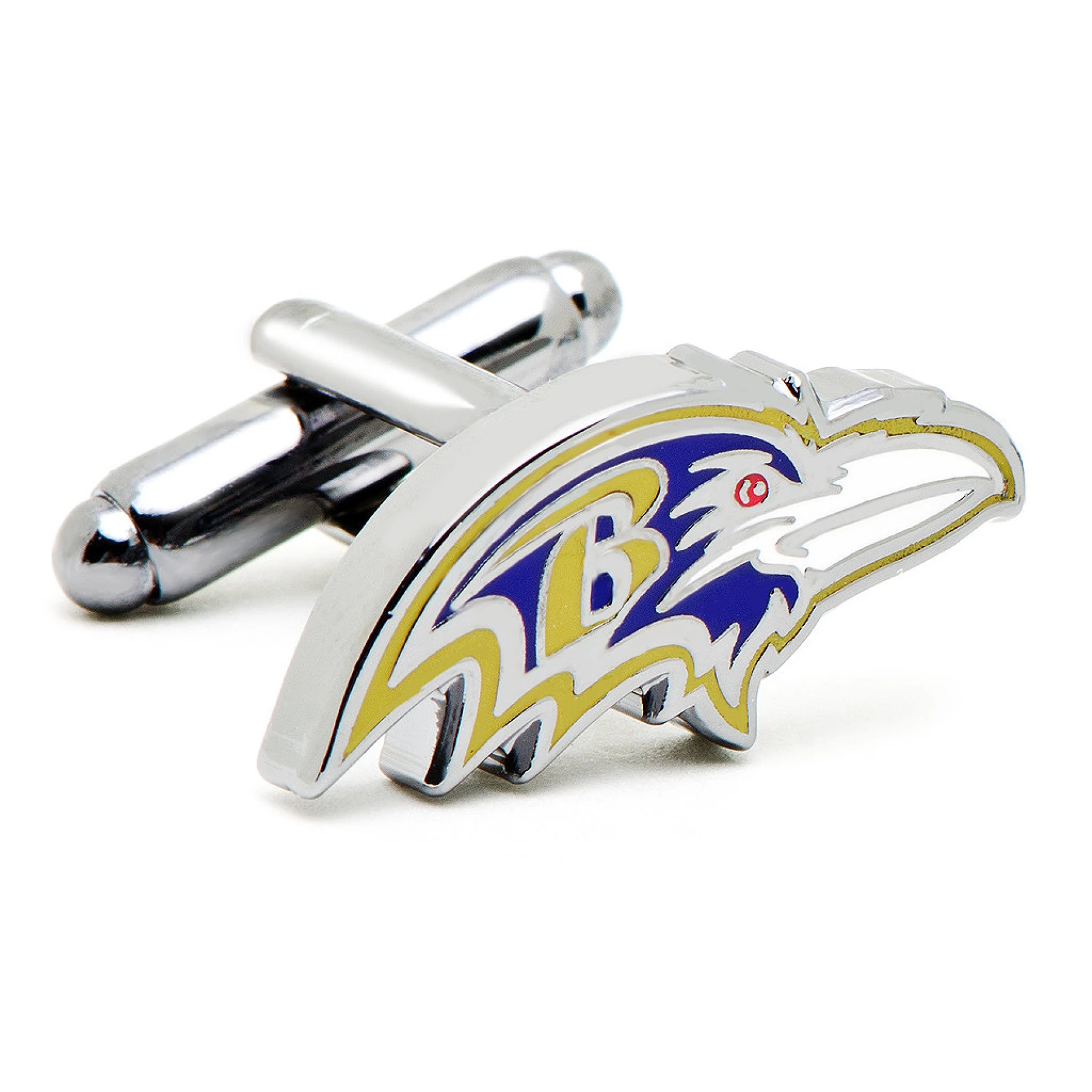 NFL- Baltimore Ravens Head Cufflinks - view 1