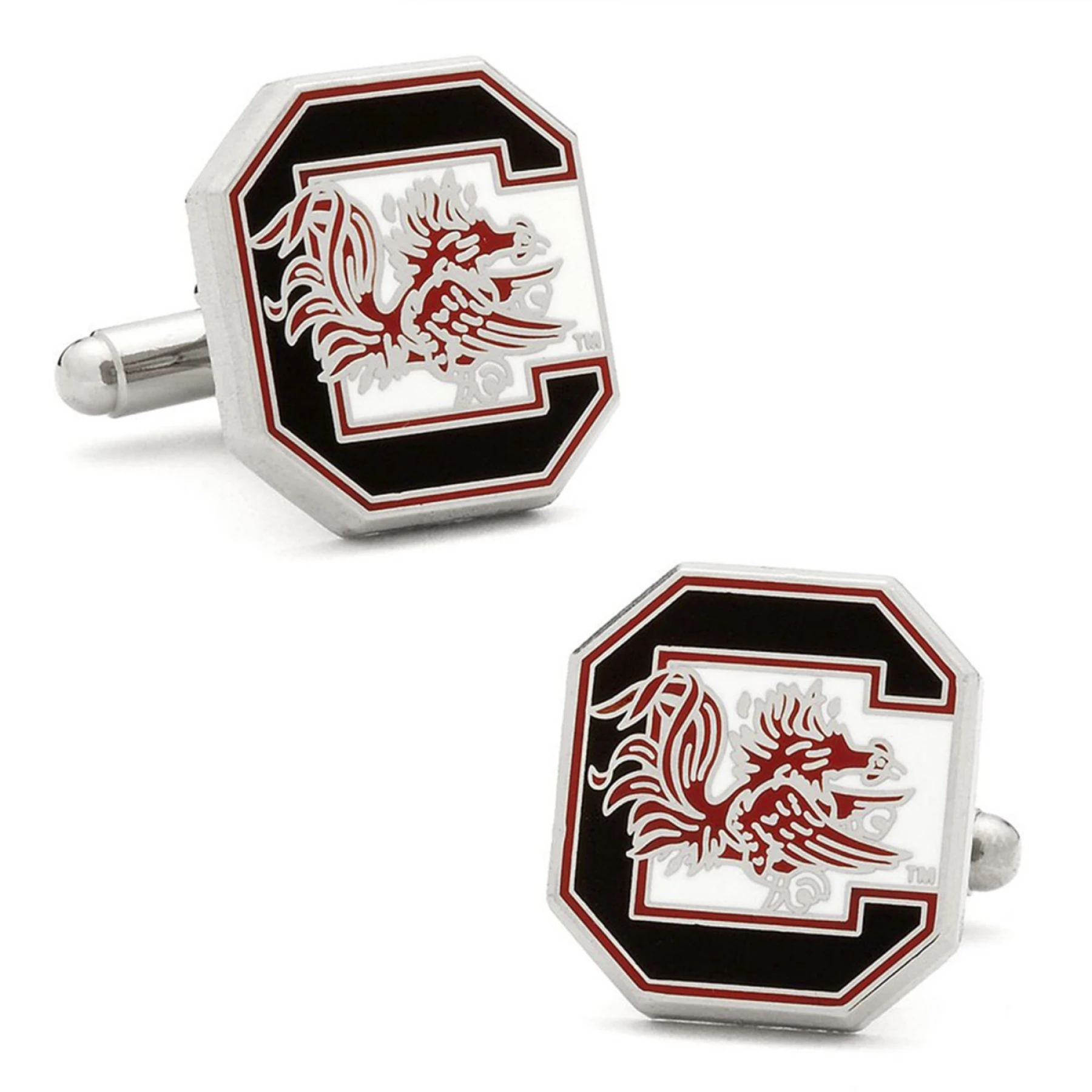 NCAA- University of South Carolina Gamecocks Cufflinks - view 1