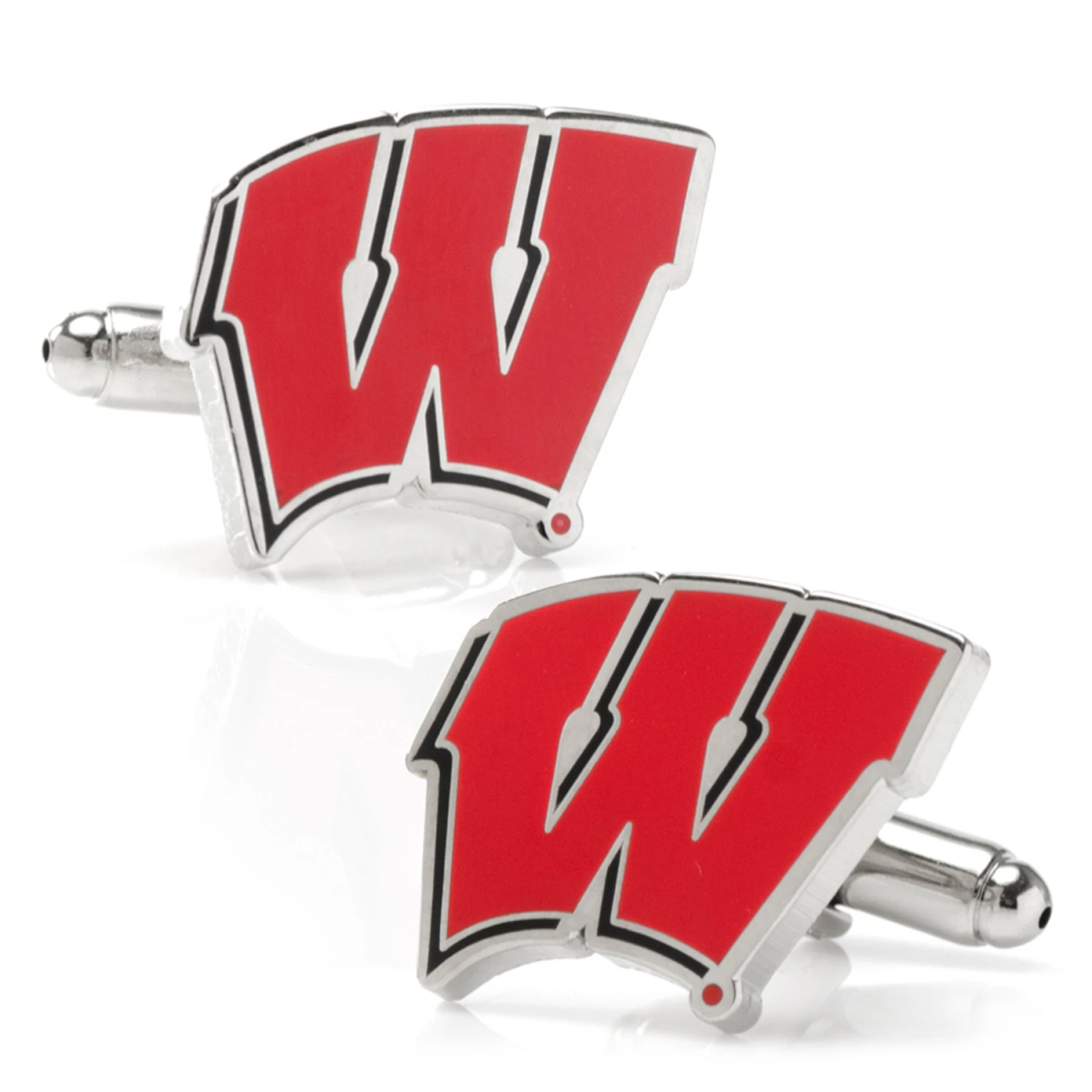 NCAA- University of Wisconsin Badgers Cufflinks - view 1