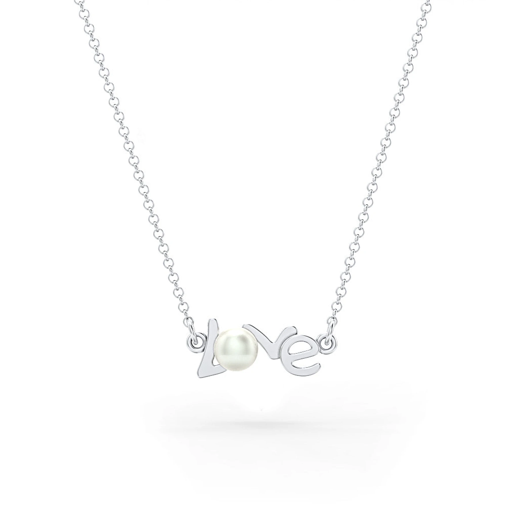 Pearl In Love Necklace - view 1