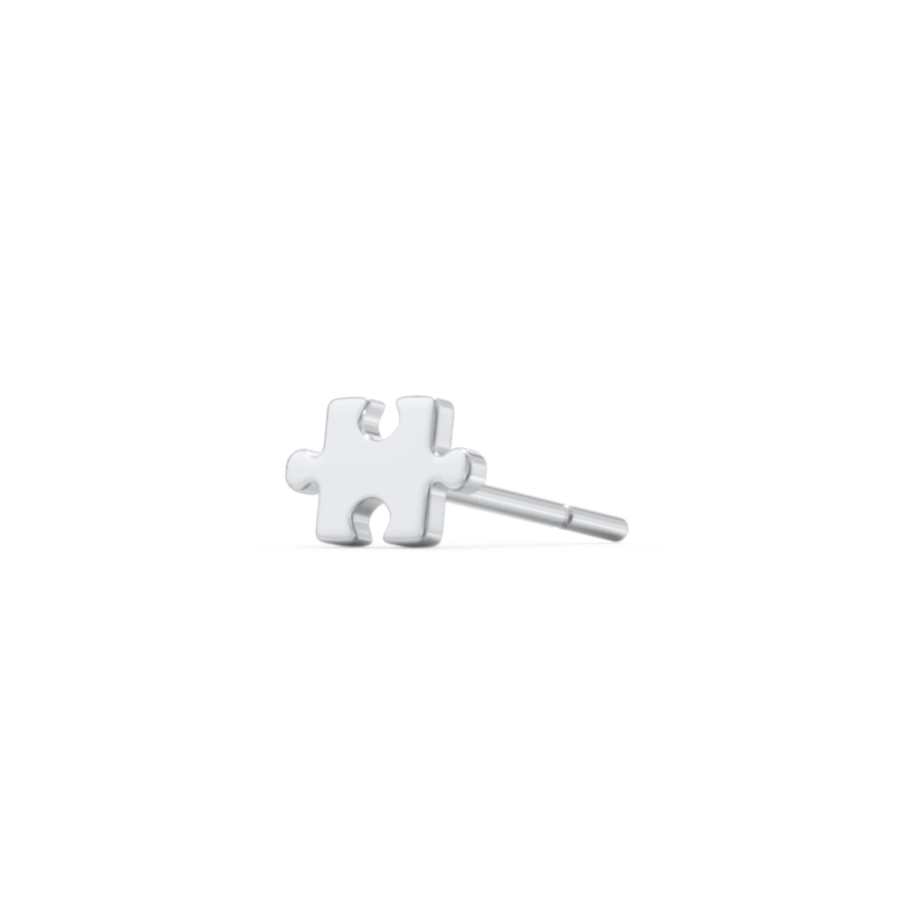 Puzzle Piece Shape Single Stud