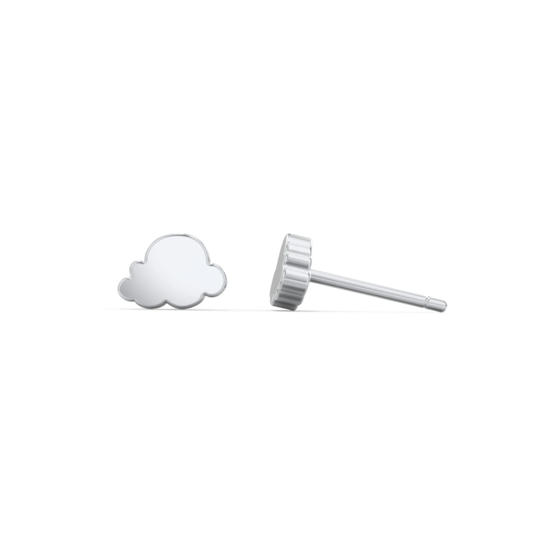 Cloud Shape Stud Earrings