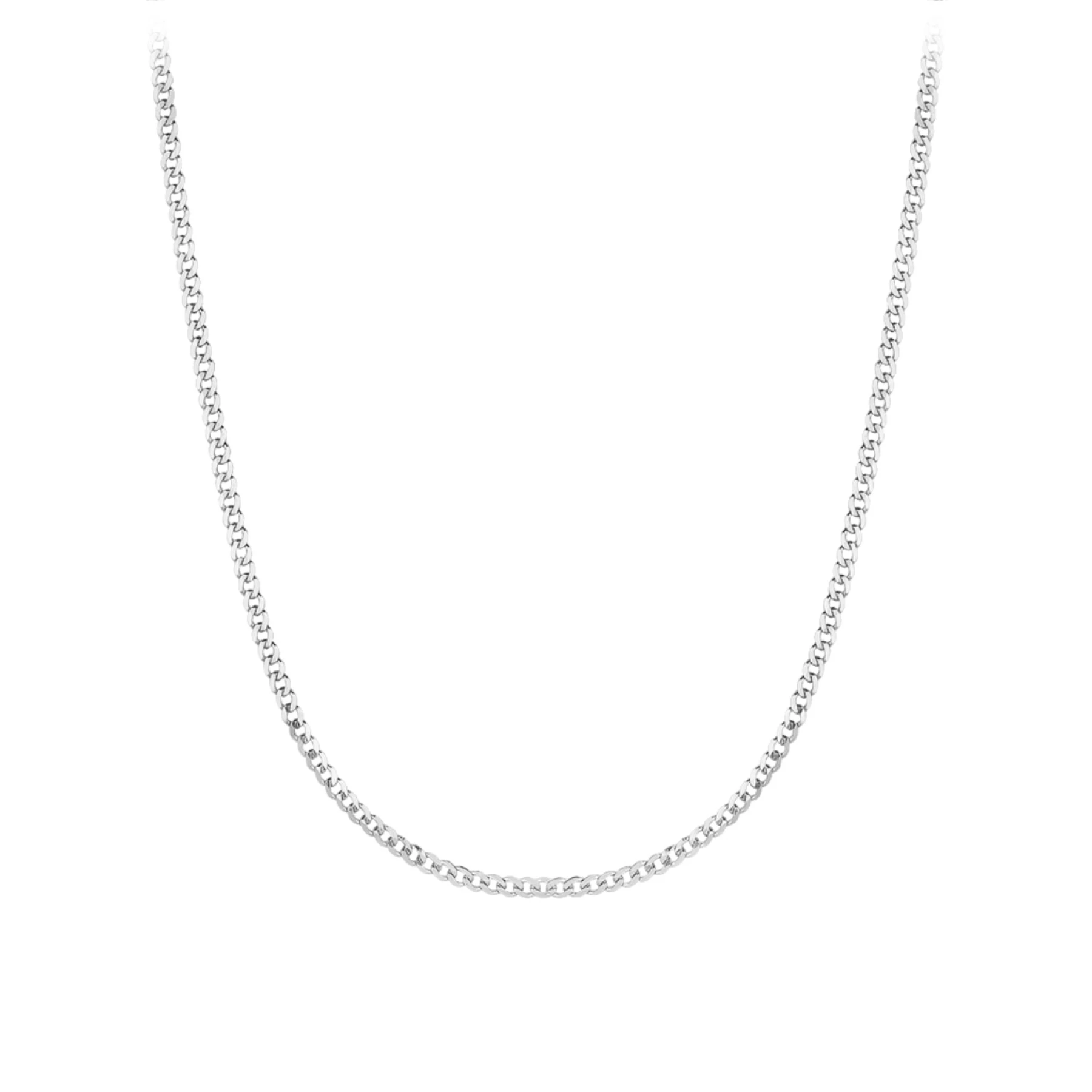 Men's 22" Open Curb Chain Necklace