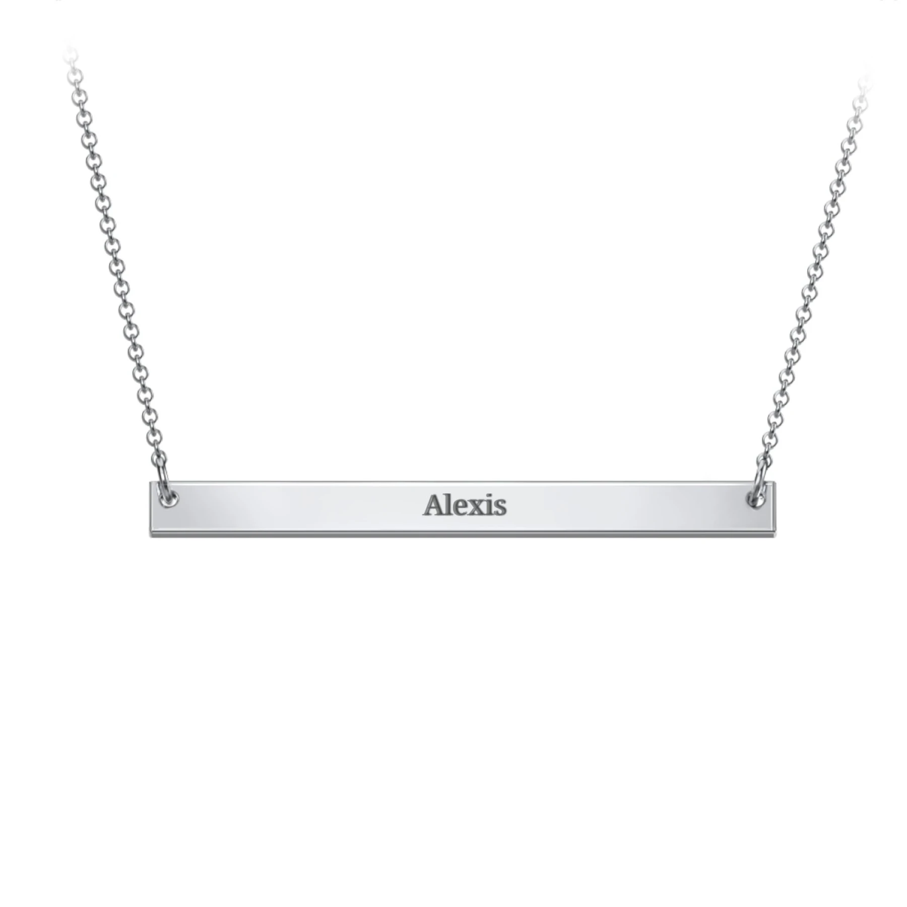 Classic Name Bar Pendant
