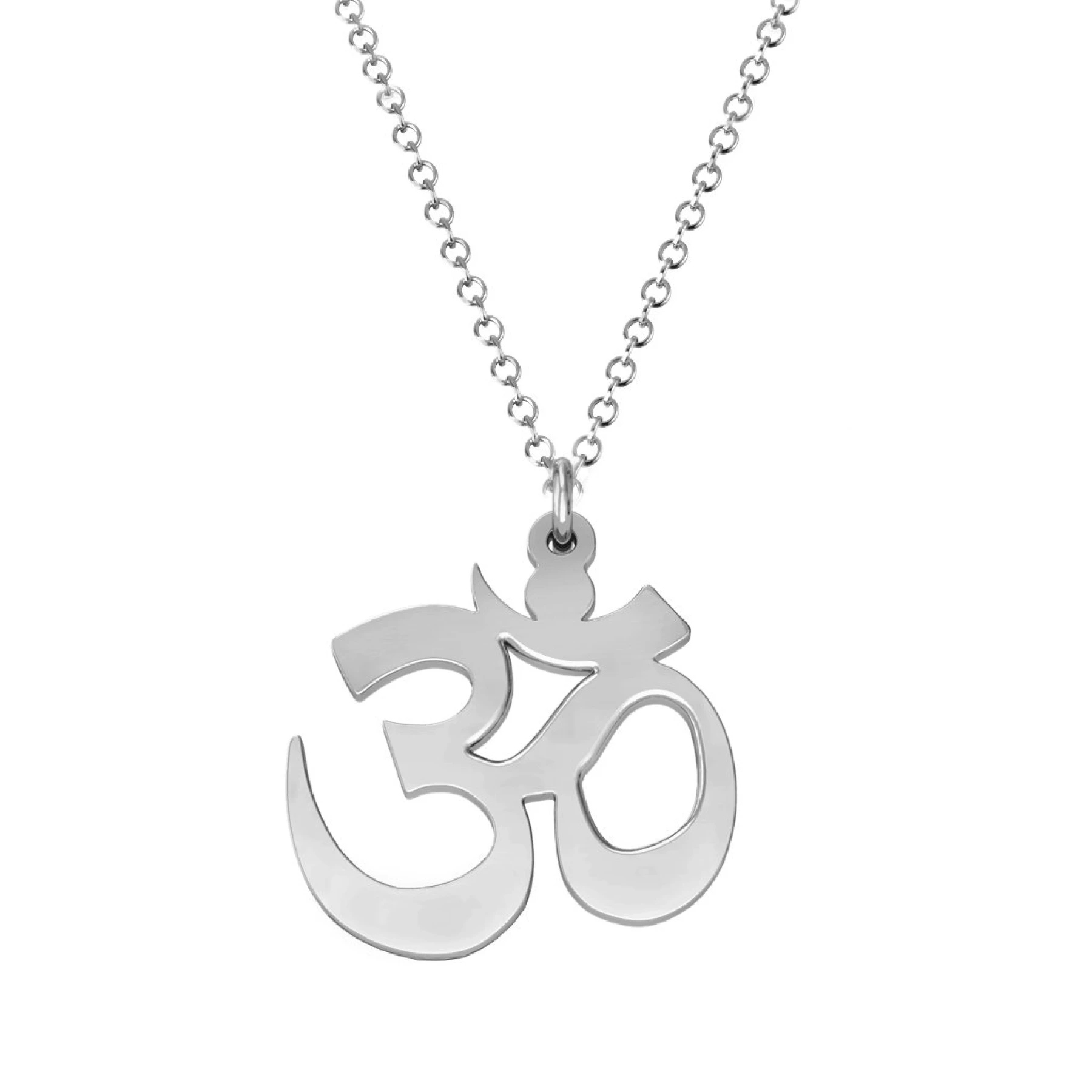Good Vibes Only Om Necklace