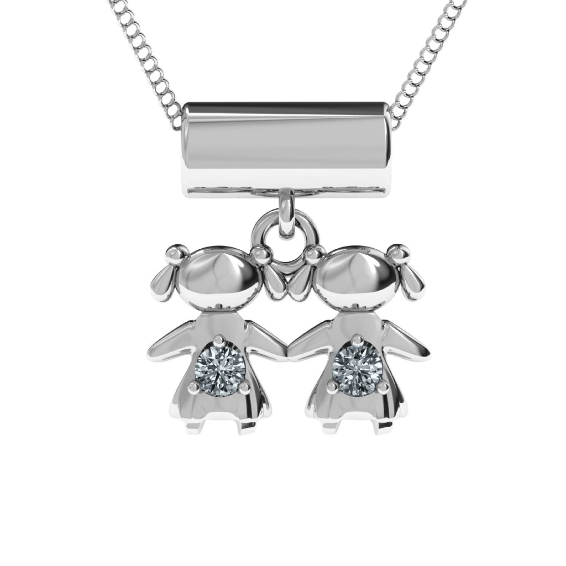 Sisters or Daughters Character Pendant