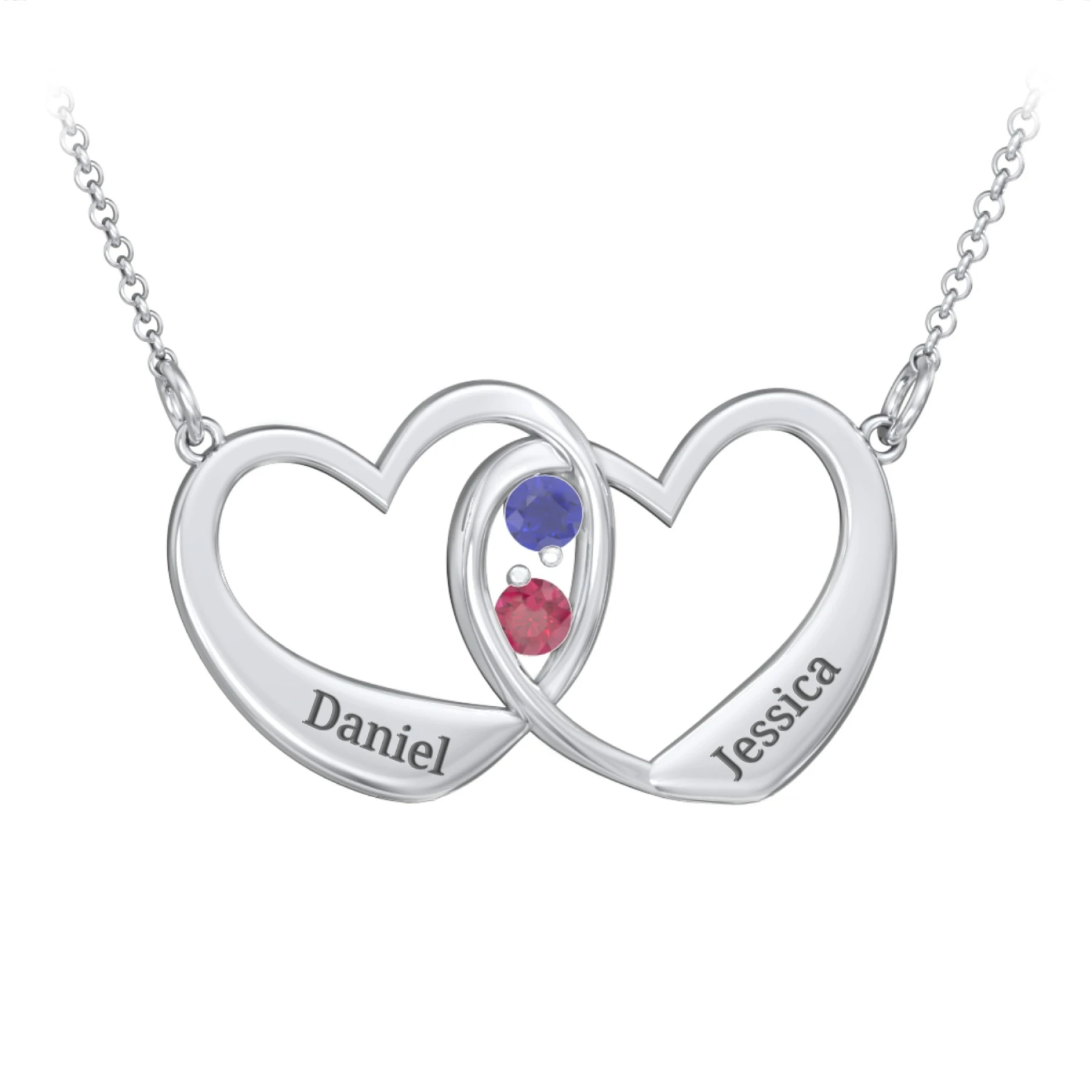 Merging Hearts Pendant