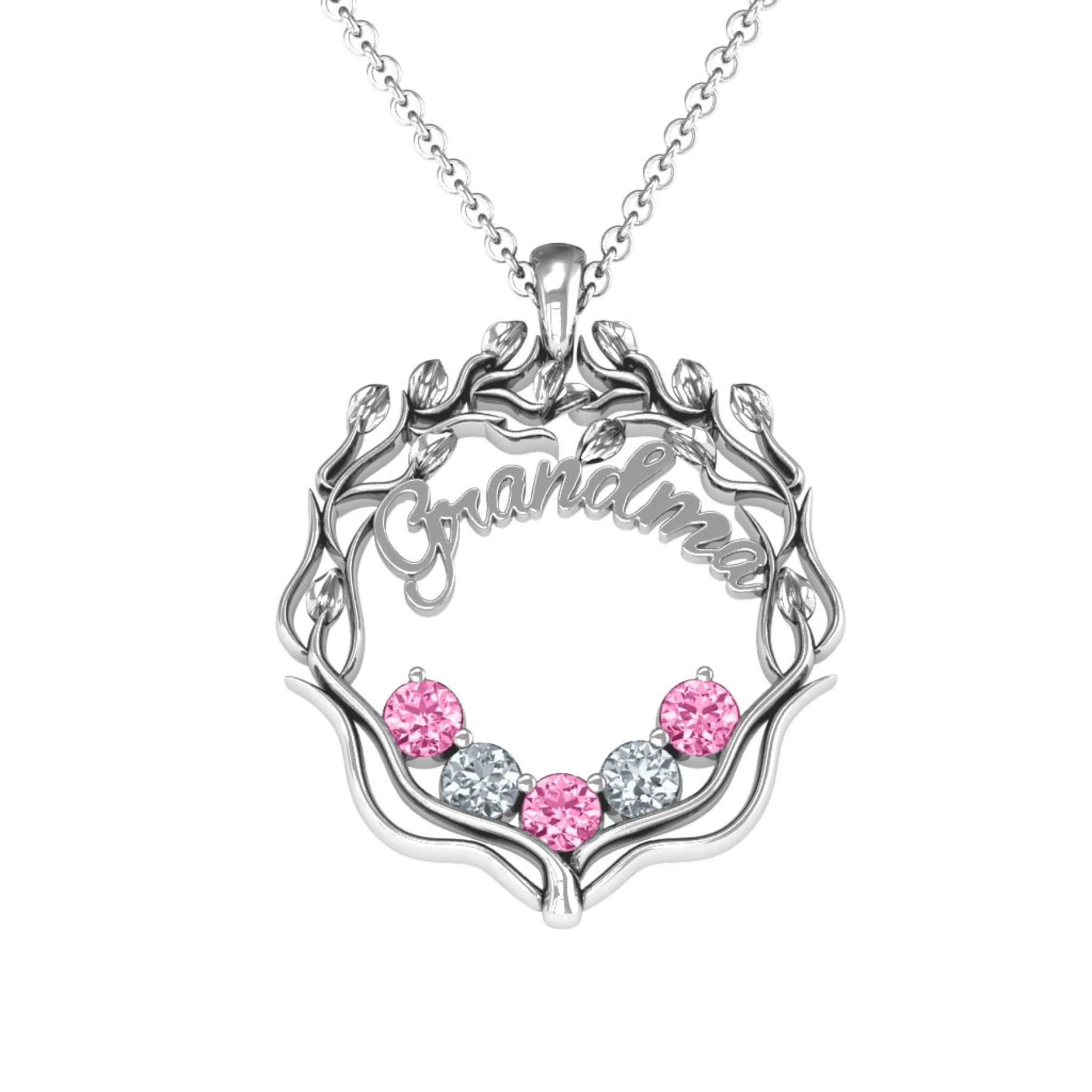 Grandma's Love Family Tree Pendant