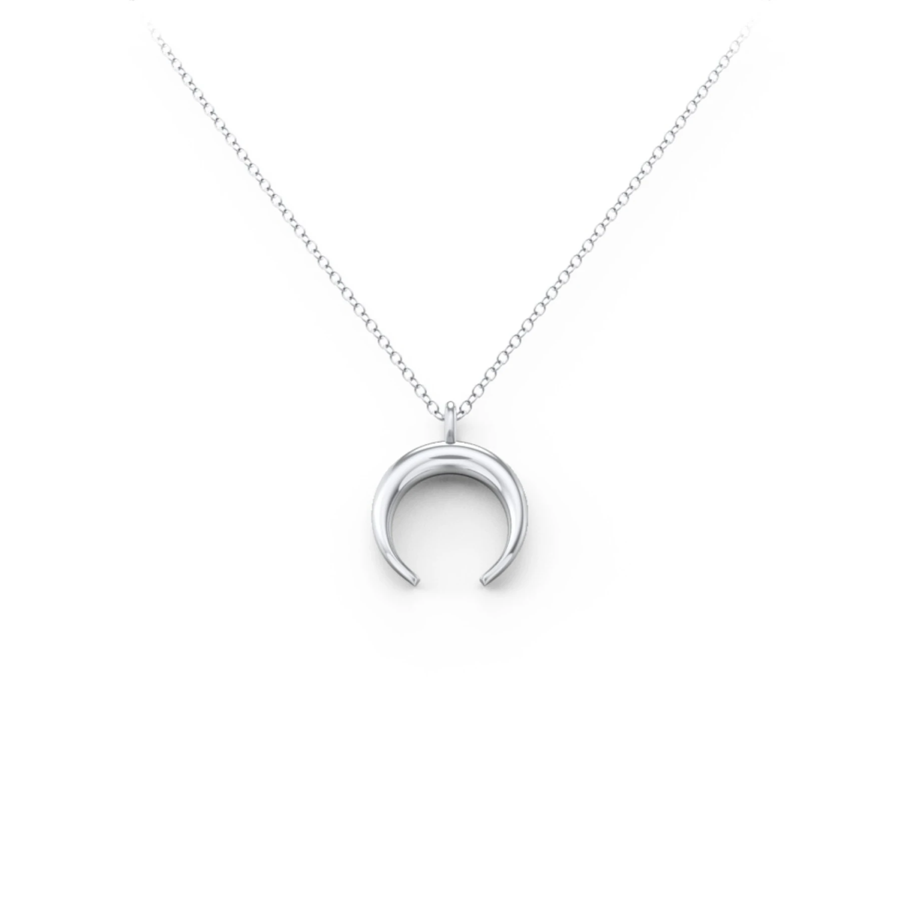 Crescent Horn Pendant