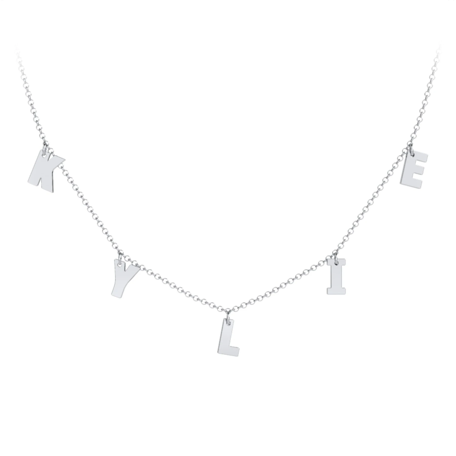 Kids Initial Necklace with 5 Letters