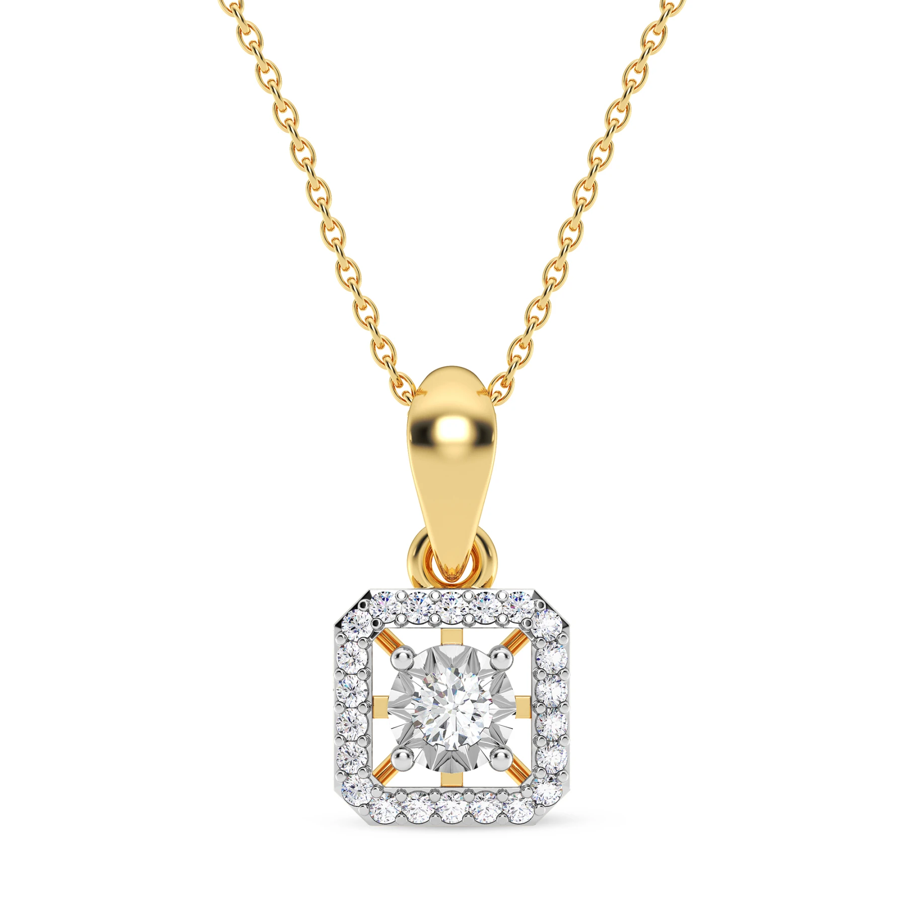 Brianna 1/6 CT. T.W. Lab Grown Diamond Pendant