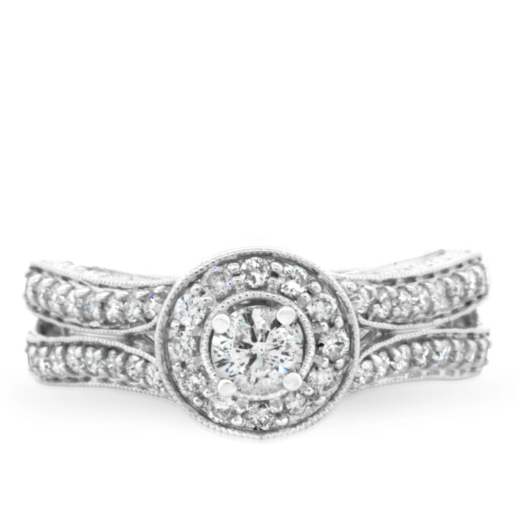 Cobie 3/4 ct tw. Diamond Round Solitaire Engagement Ring - view 1