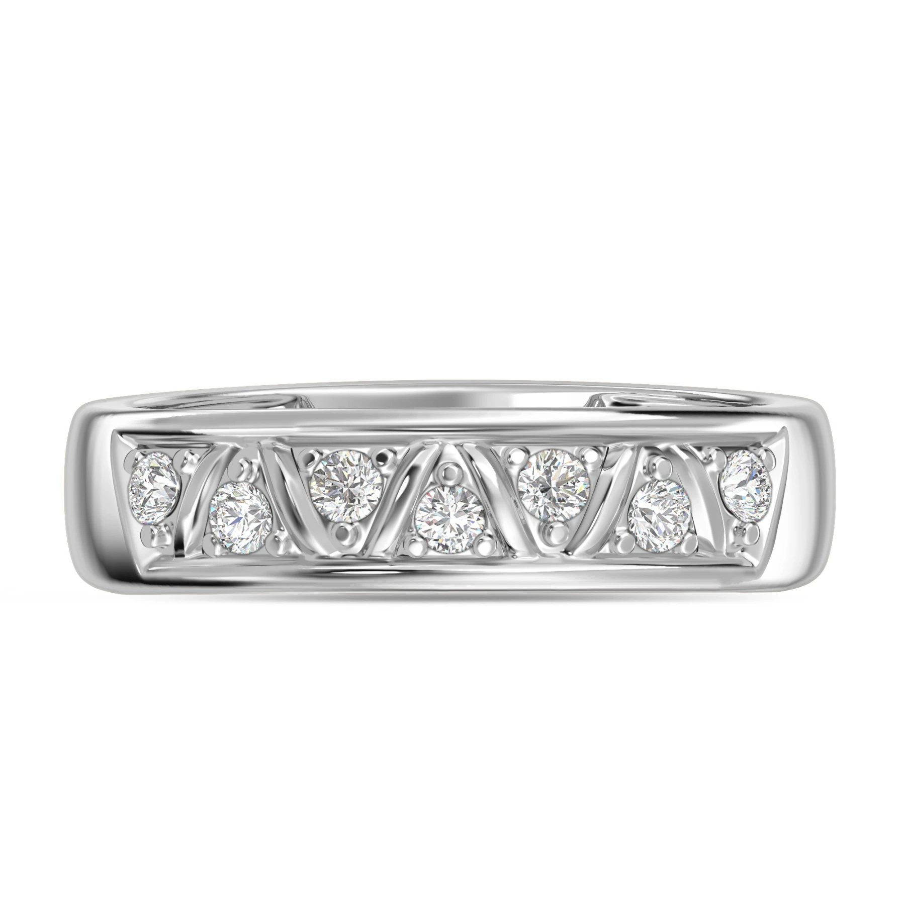 Titan 1/6 ct tw. Diamond Ladies Band - view 1