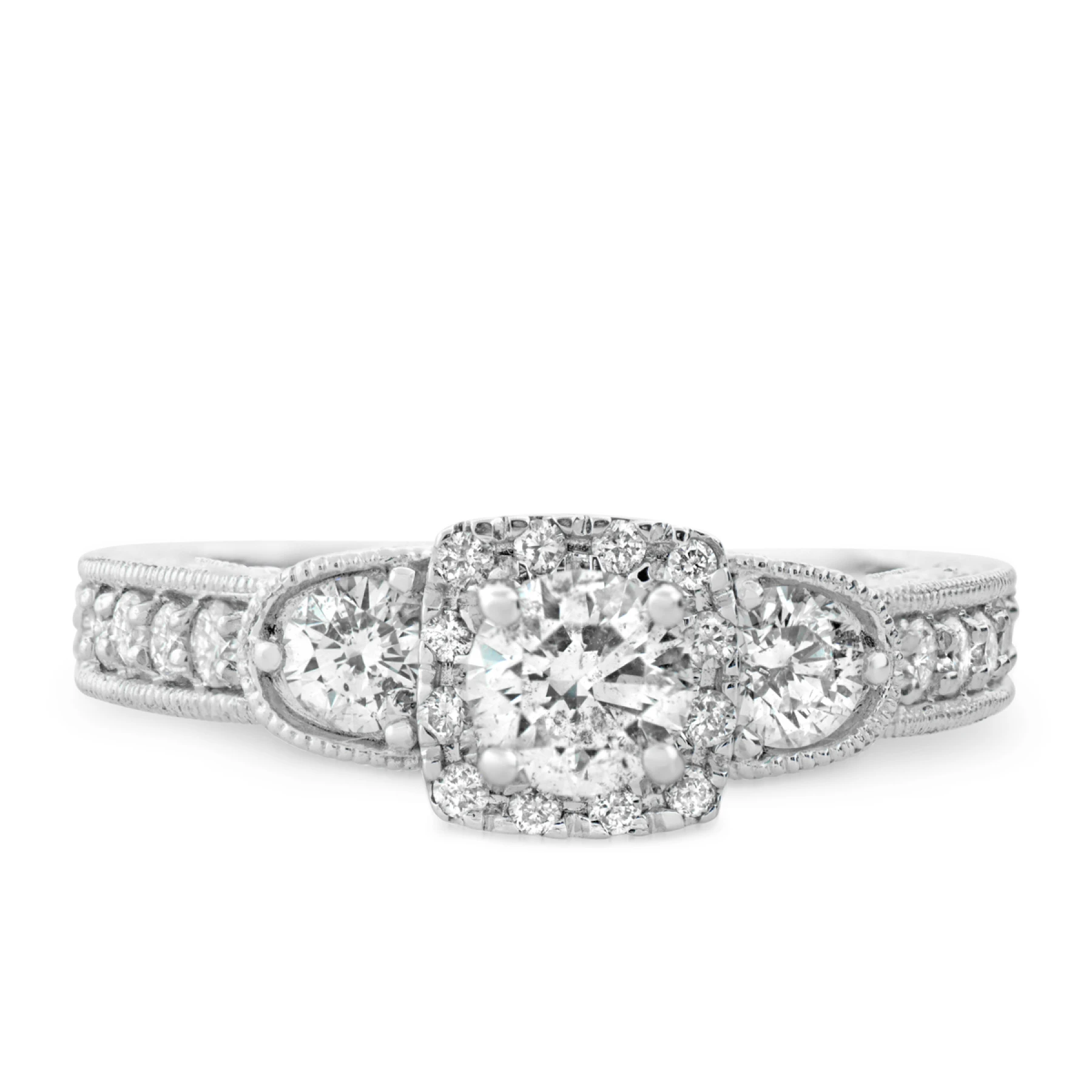 Danica 1 1/3 ct tw. Lab Grown Diamond Round Solitaire Engagement Ring - view 1