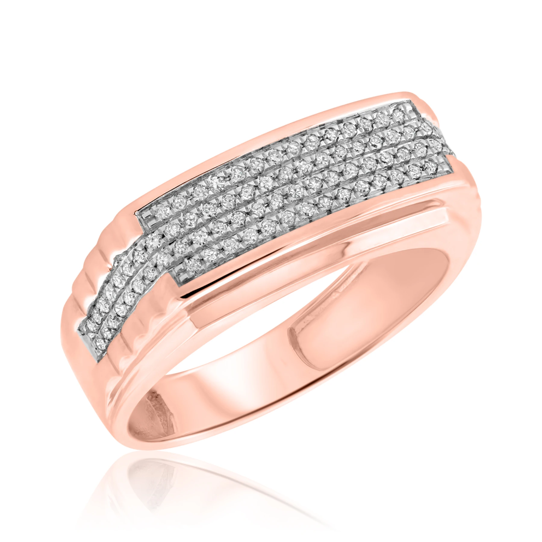 Winsome 1/4 ct tw. Diamond Mens Band - view 1