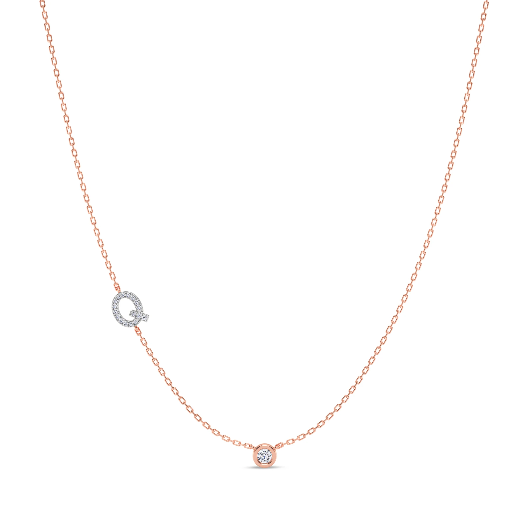 Lisa "Q" 1/7 CT. T.W. Lab Grown Diamond Pendant