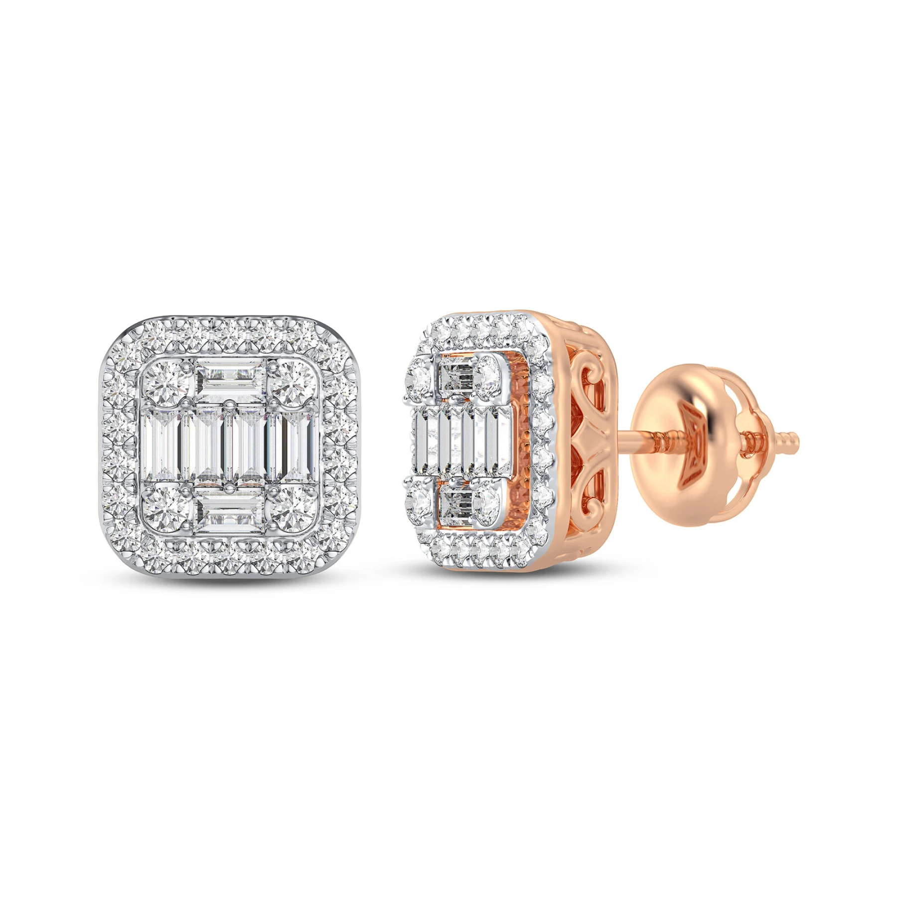 Enoch 1/2 Carat T.W. Diamond Earring - view 1