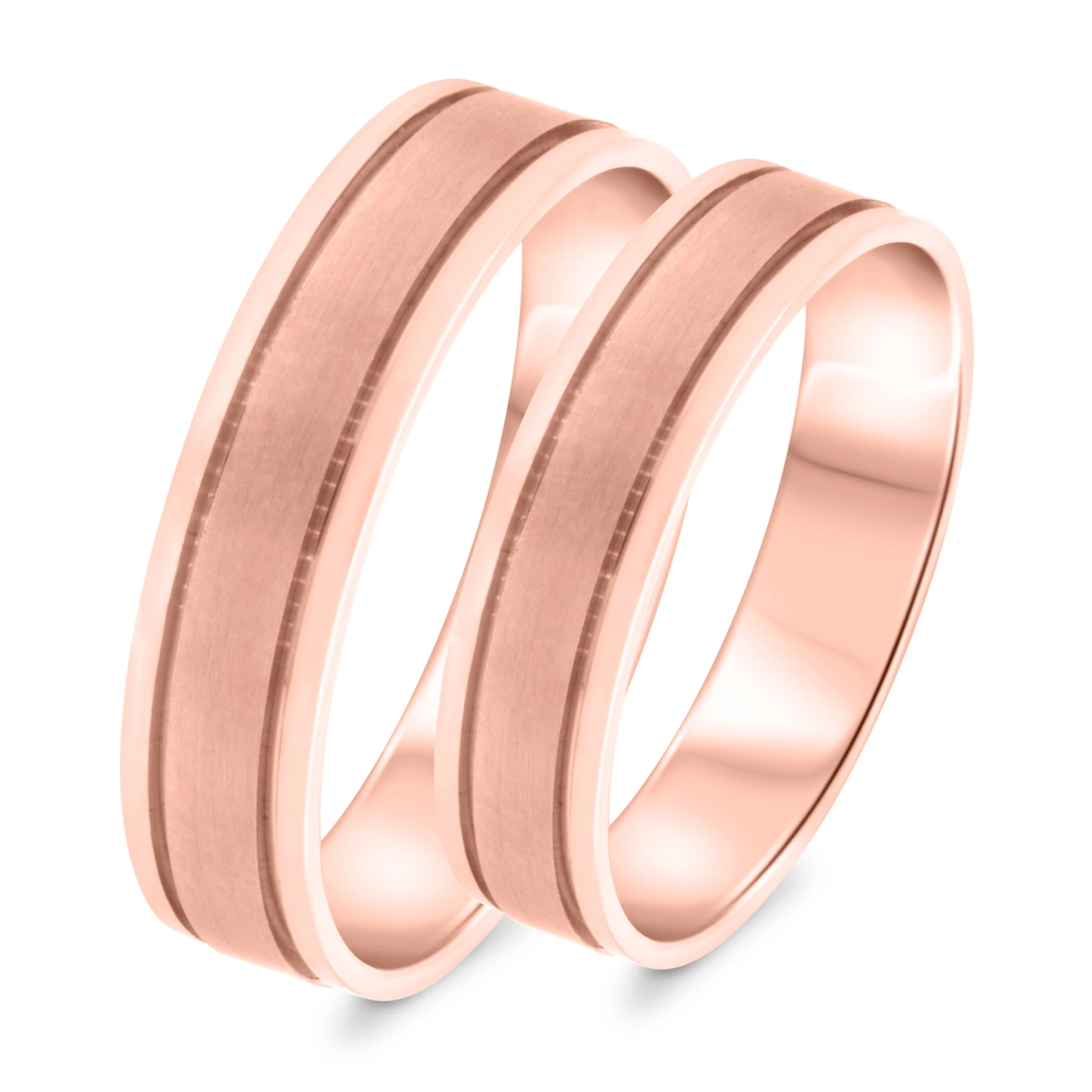 Kensington Wedding Band Set