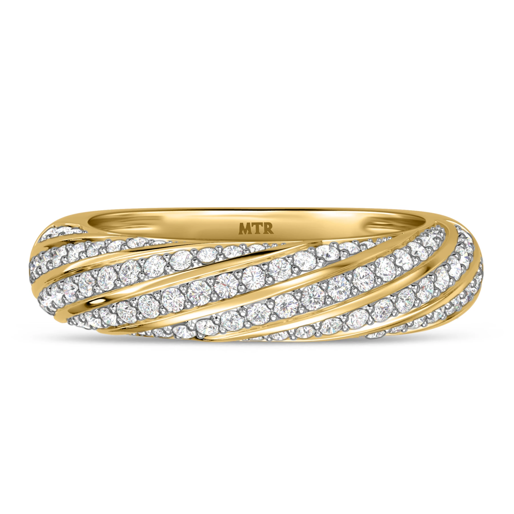 Nella 1 ct tw. Lab Grown Diamonds Mens Band
