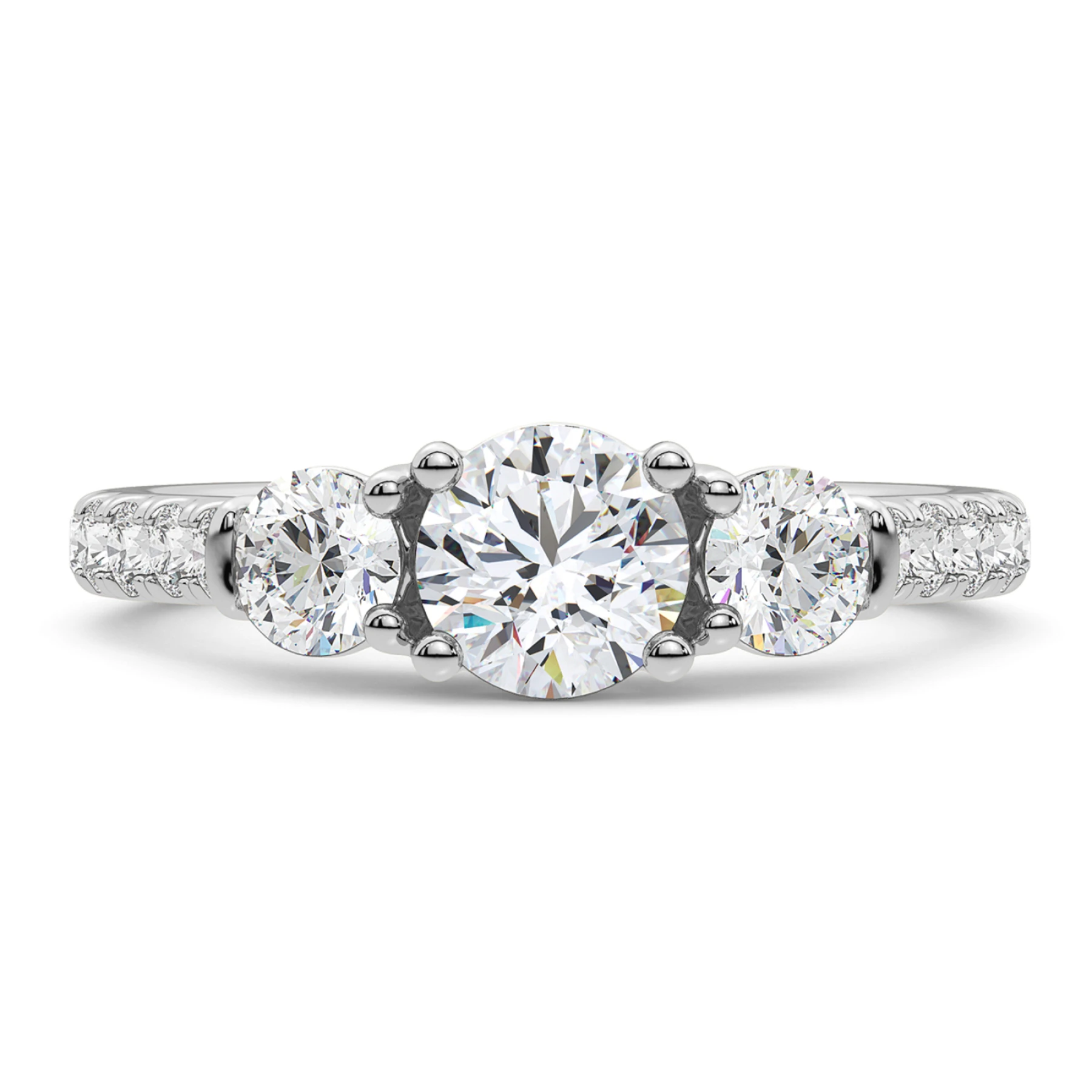 Floryn 1 5/8 ct tw. Diamond Round Solitaire Engagement Ring 950