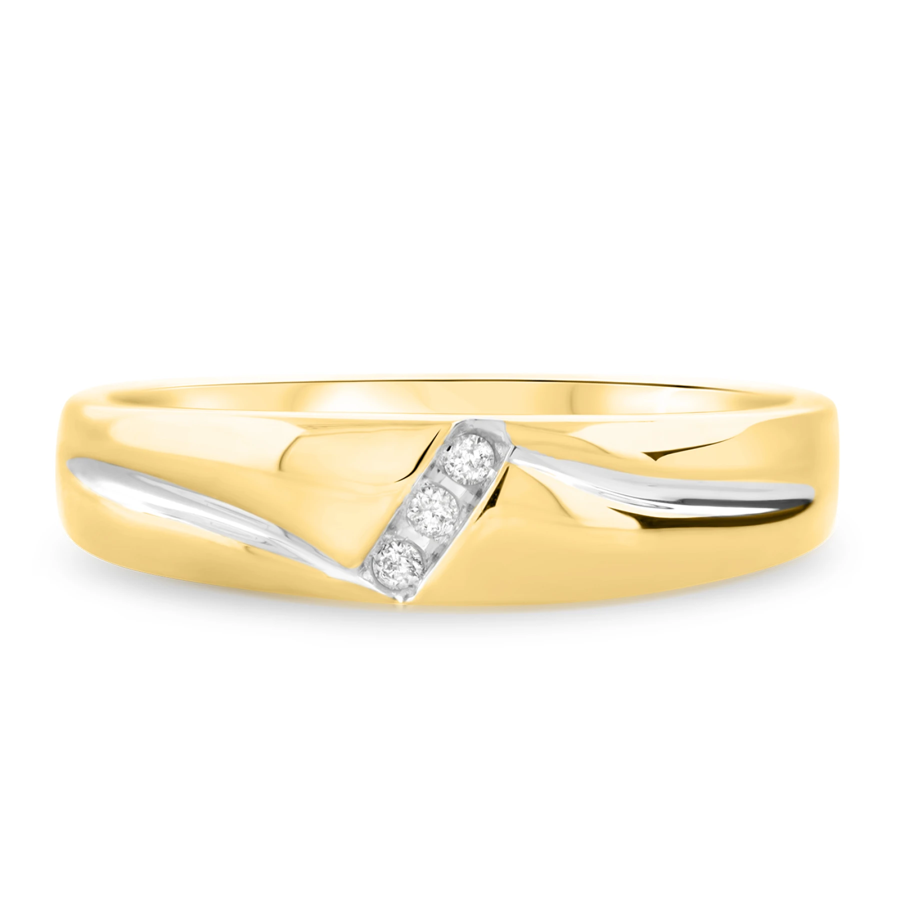 Simone 1/20 ct tw. Diamond Mens Band