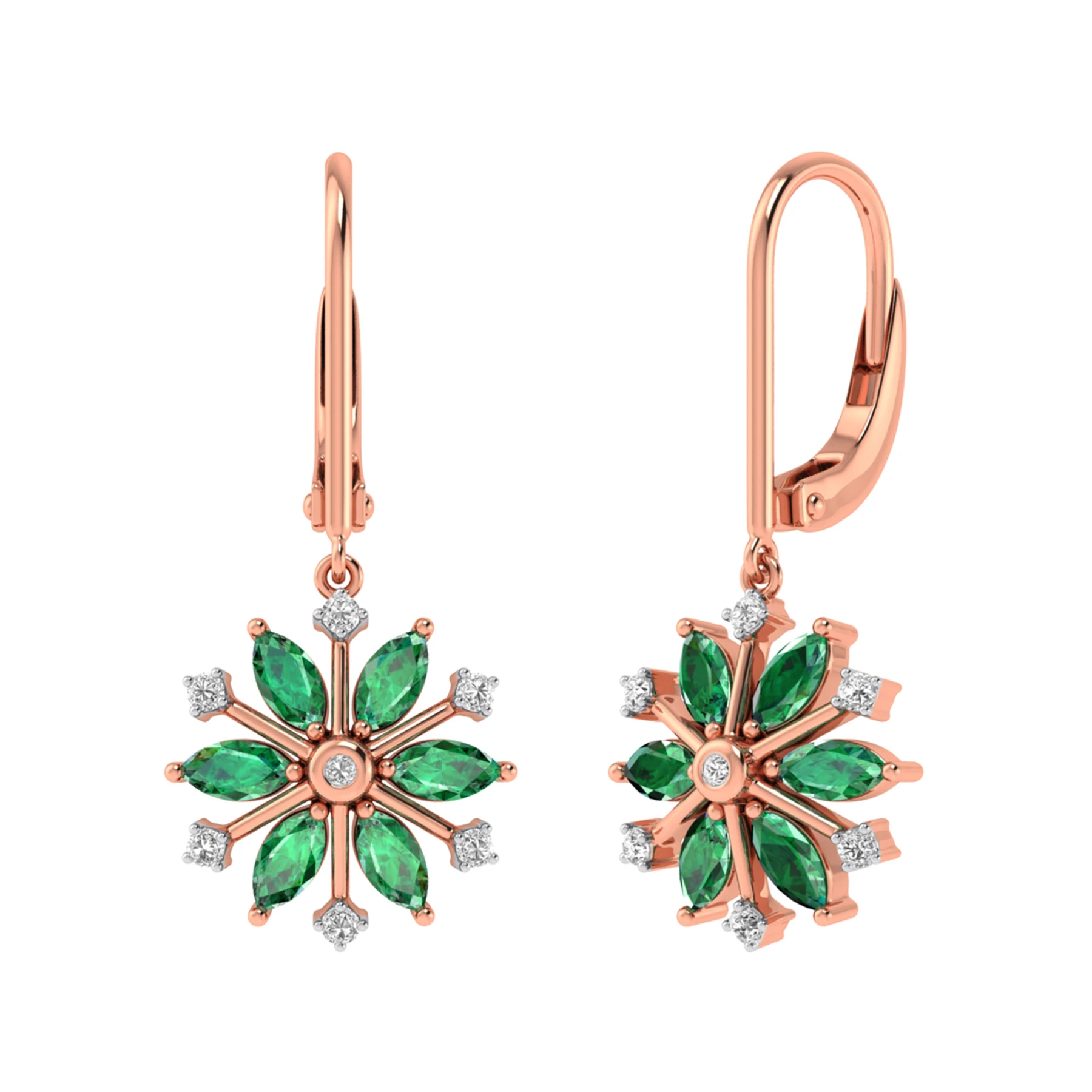 Snowfall 1 1/6 Carat T.W. Diamond Earring