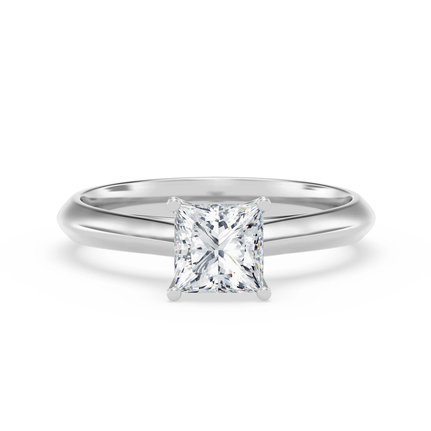 Jena 3/4 ct tw. Princess Solitaire Engagement Ring