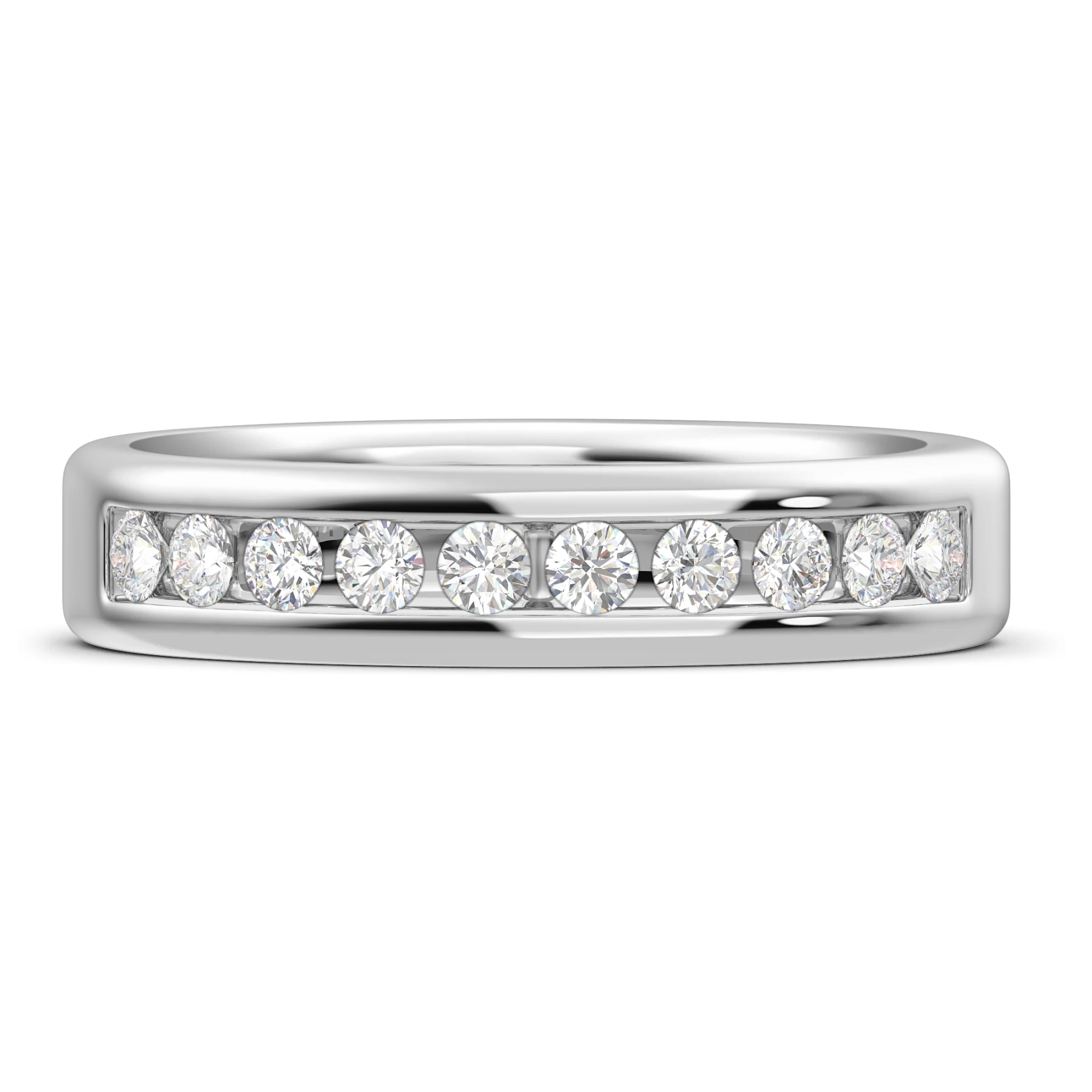 Samaria 7/8 ct tw. Lab Grown Diamonds Mens Band Vermeil