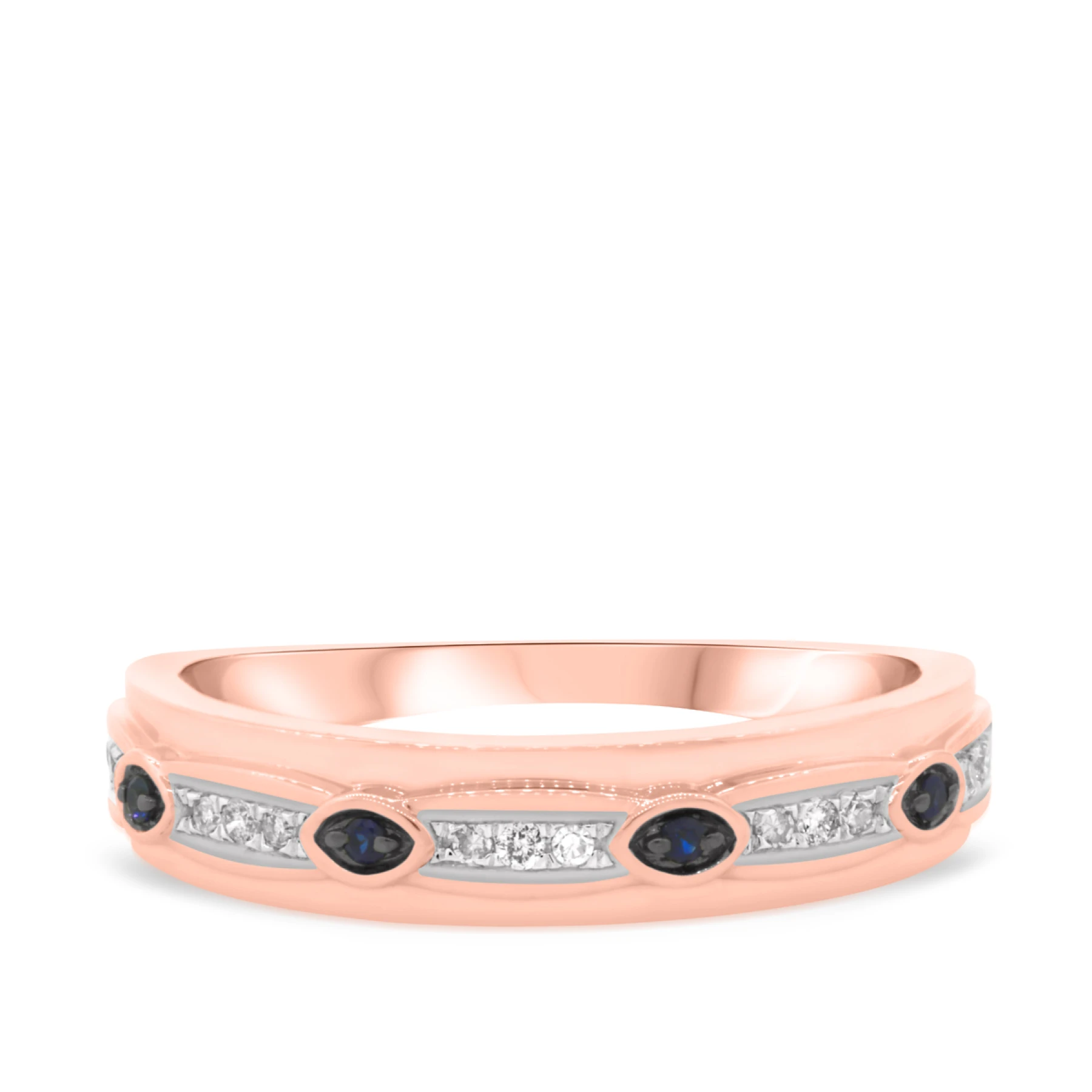 Farida 1/10 ct tw. Diamond Mens Band - view 1