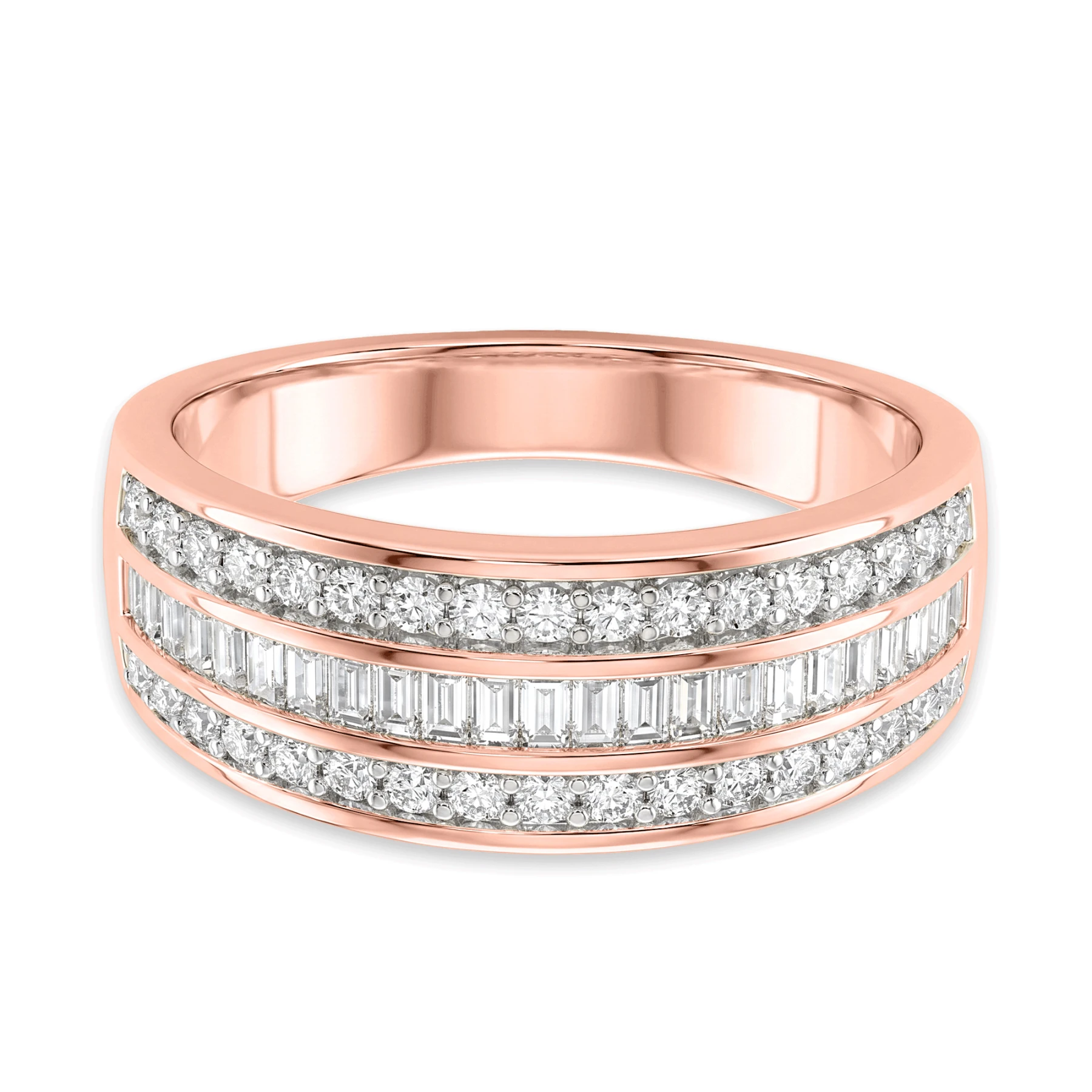 Louise 3/4 ct tw. Diamond Mens Band - view 1