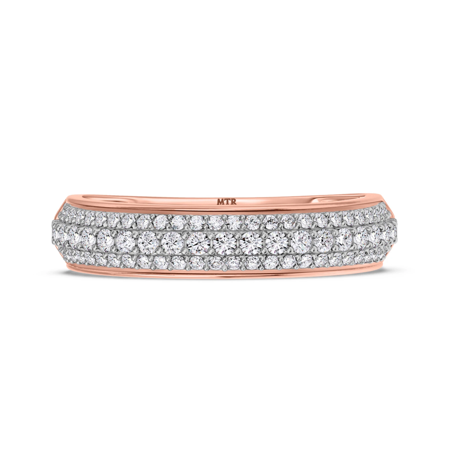Ember 3/4 ct tw. Lab Grown Diamonds Mens Band - view 1