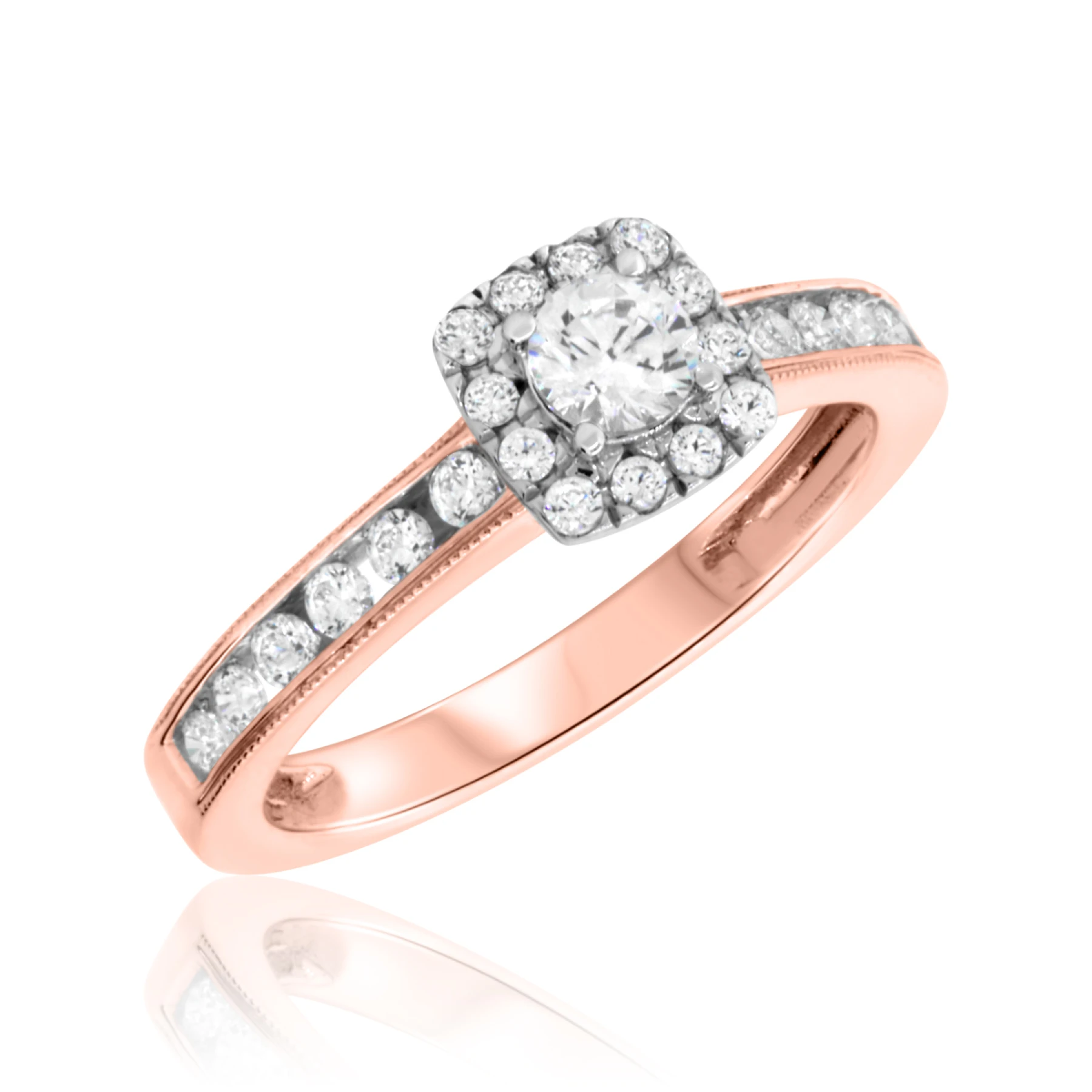 Chase 3/4 ct tw. Diamond Round Solitaire Engagement Ring - view 1