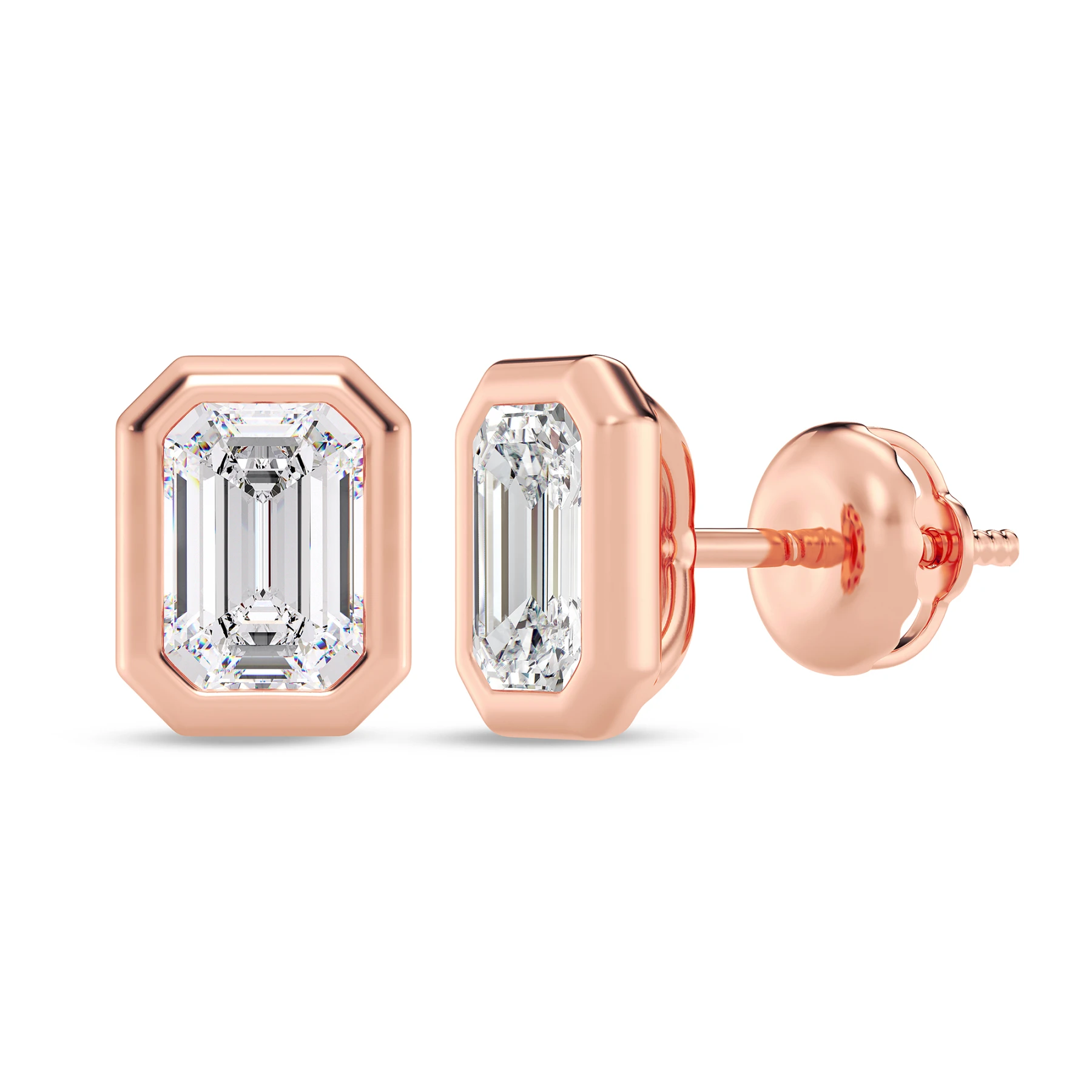 Dori 1 CT. T.W. Lab Grown Diamond Solitaire Earring