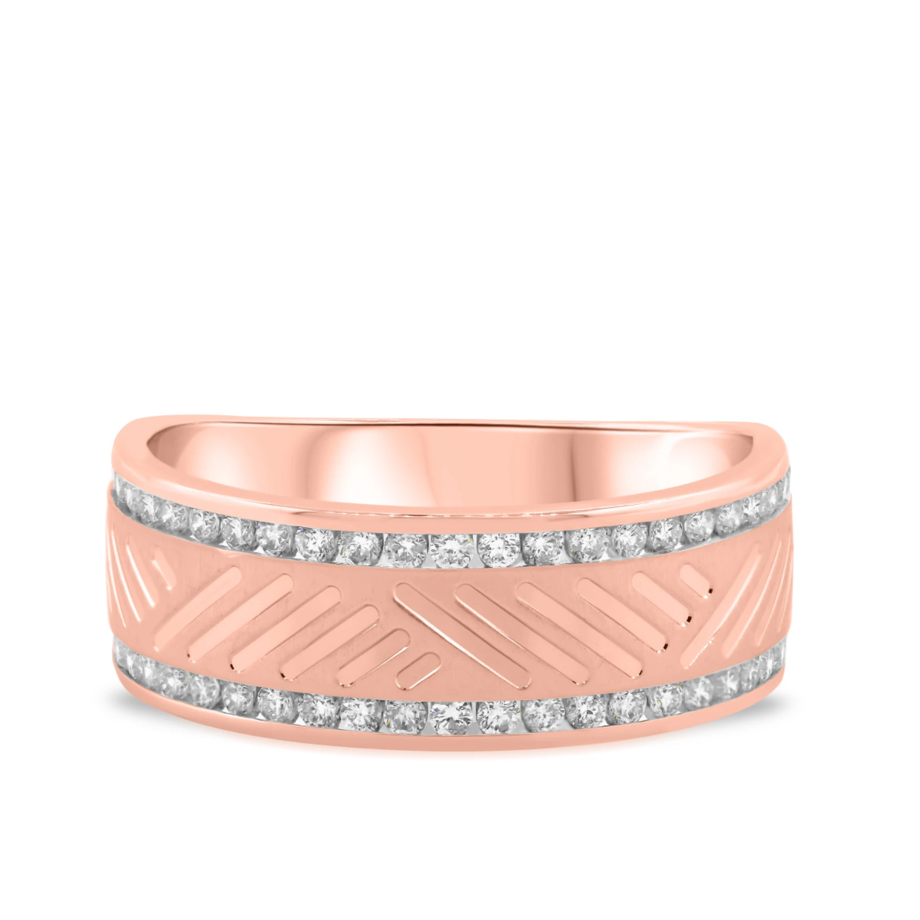 Bale 1/2 ct tw. Diamond Mens Band - view 1