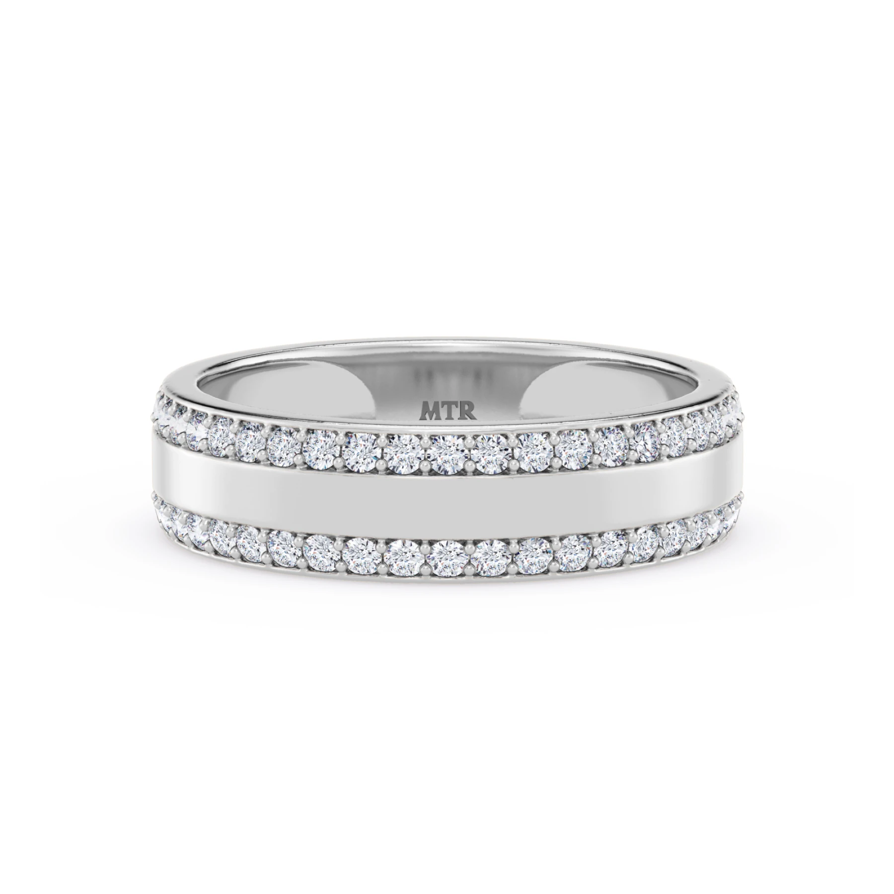 Nikau 3/4 ct tw. Diamond Mens Band
