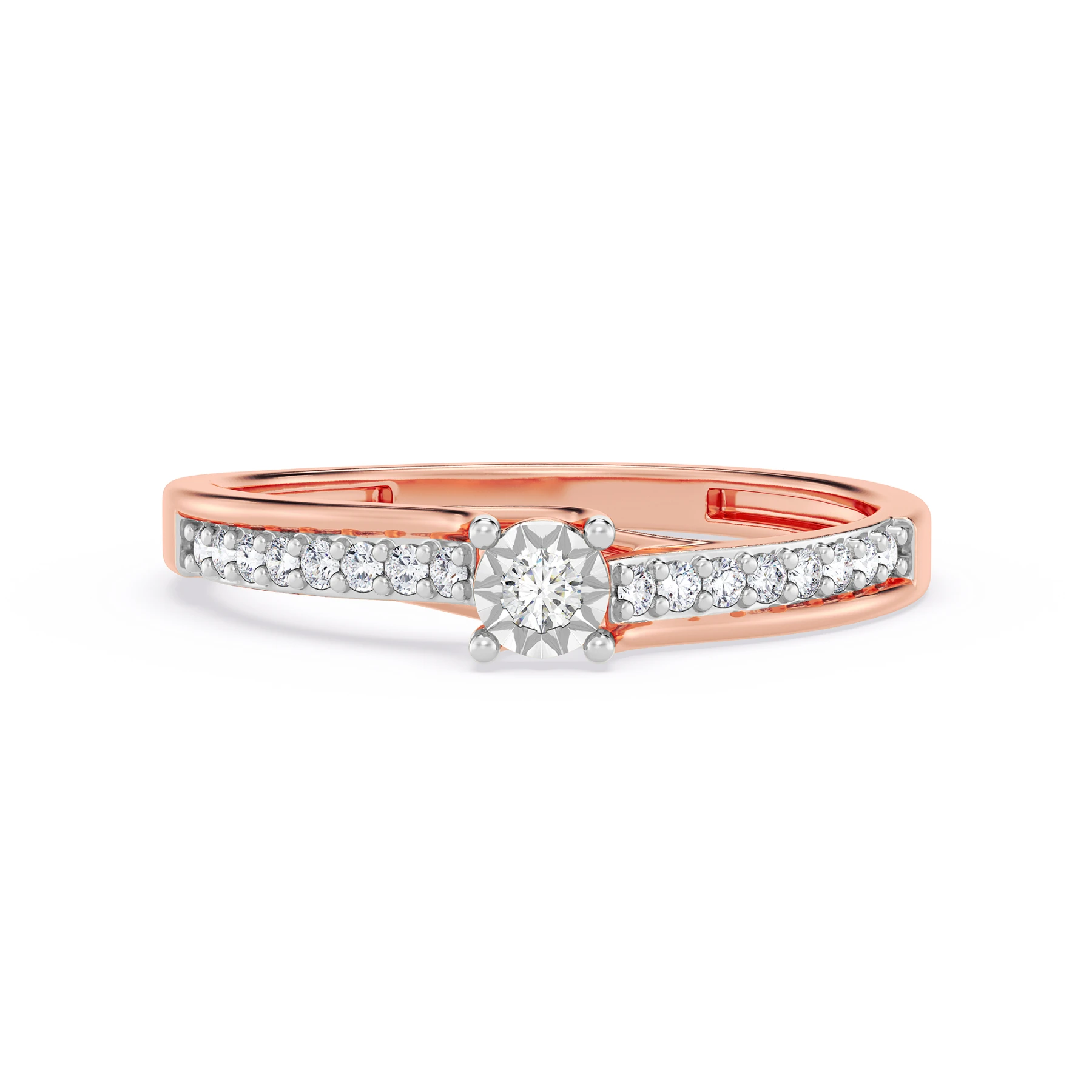 Tomas 1/8 ct tw. Lab Grown Diamond Ring - view 1