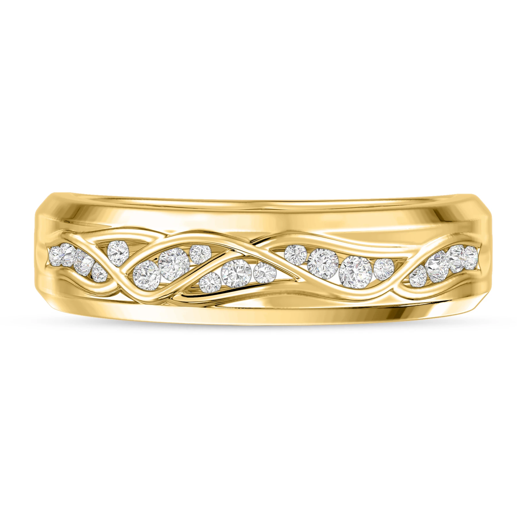 Elara 1/4 ct tw. Lab Grown Diamonds Mens Band