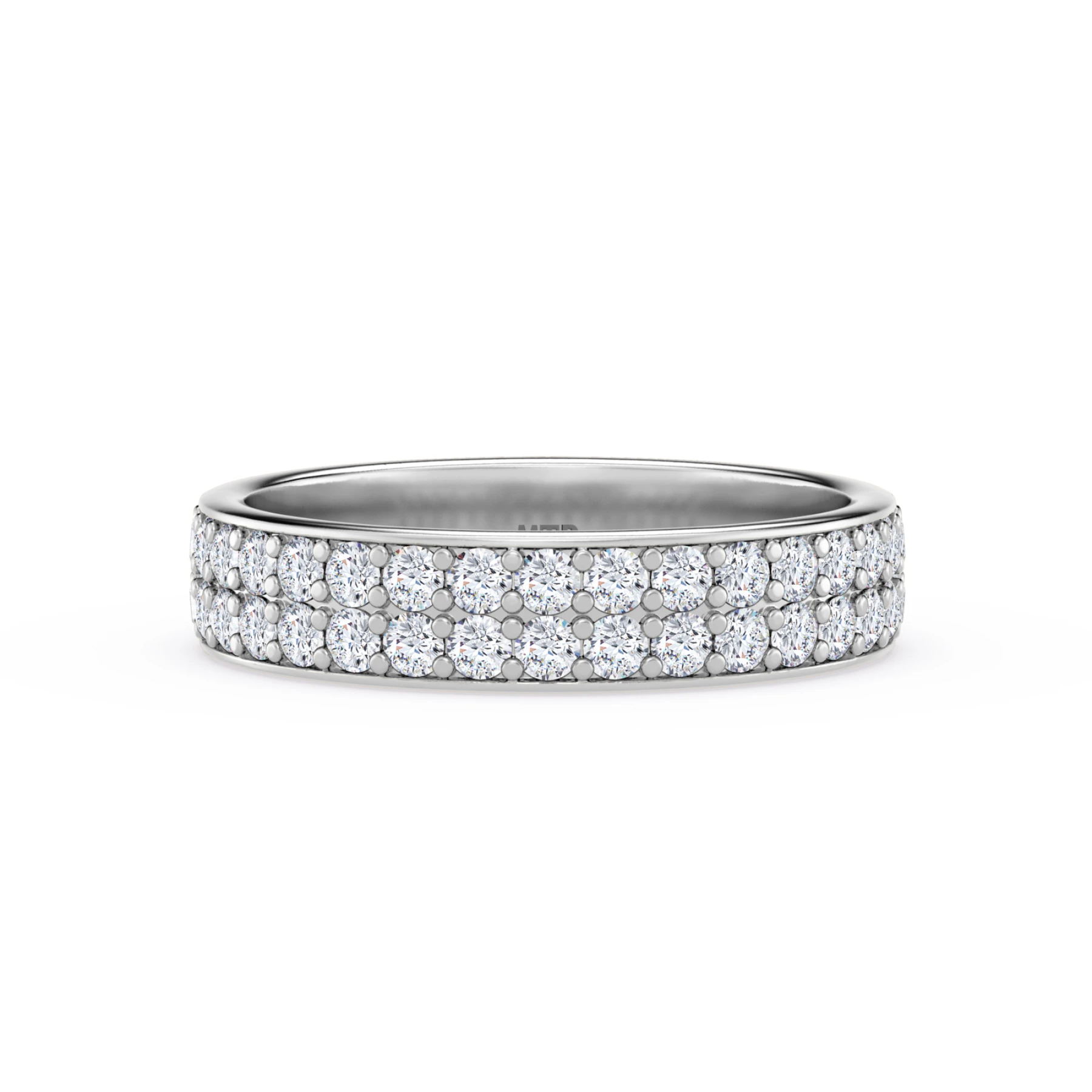 Gedel 1 1/4 ct tw. Lab Grown Diamonds Mens Band Vermeil