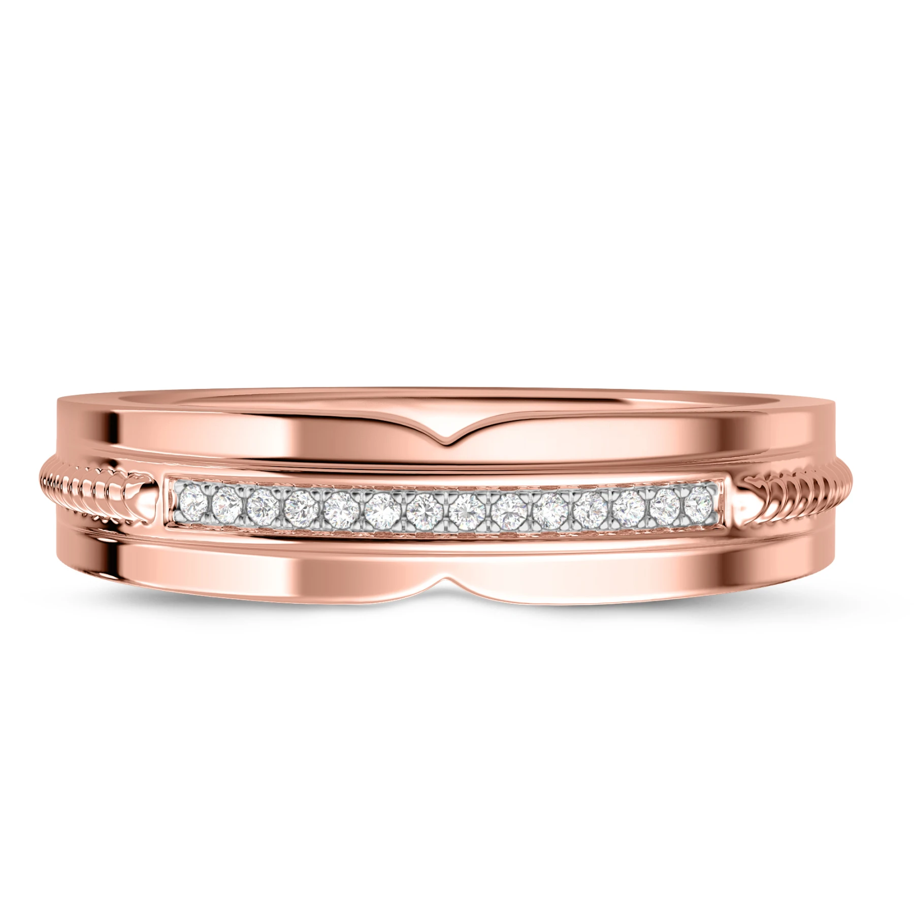 Harmonee 1/20 ct tw. Diamond Ladies Band - view 1