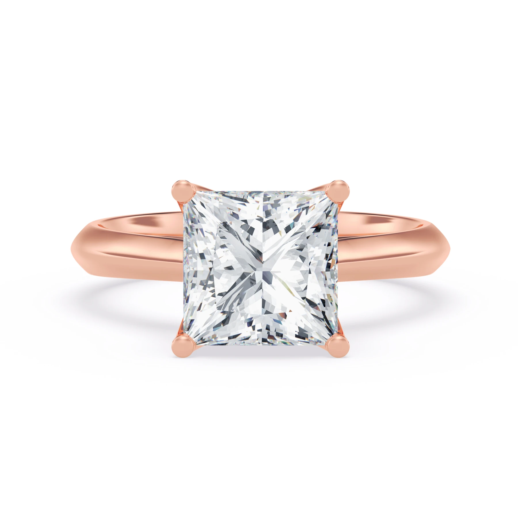 Jena 2 ct tw. Princess Solitaire Engagement Ring