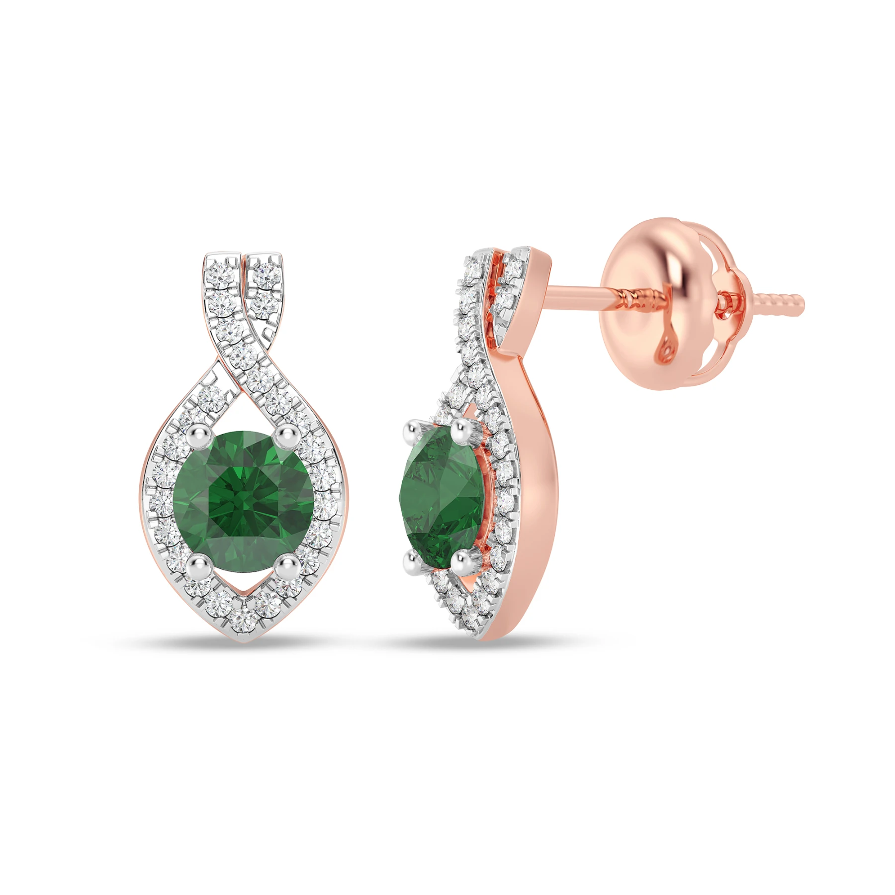 Asmee 1/10 Carat T.W. Lab Grown Diamond Earring - view 1