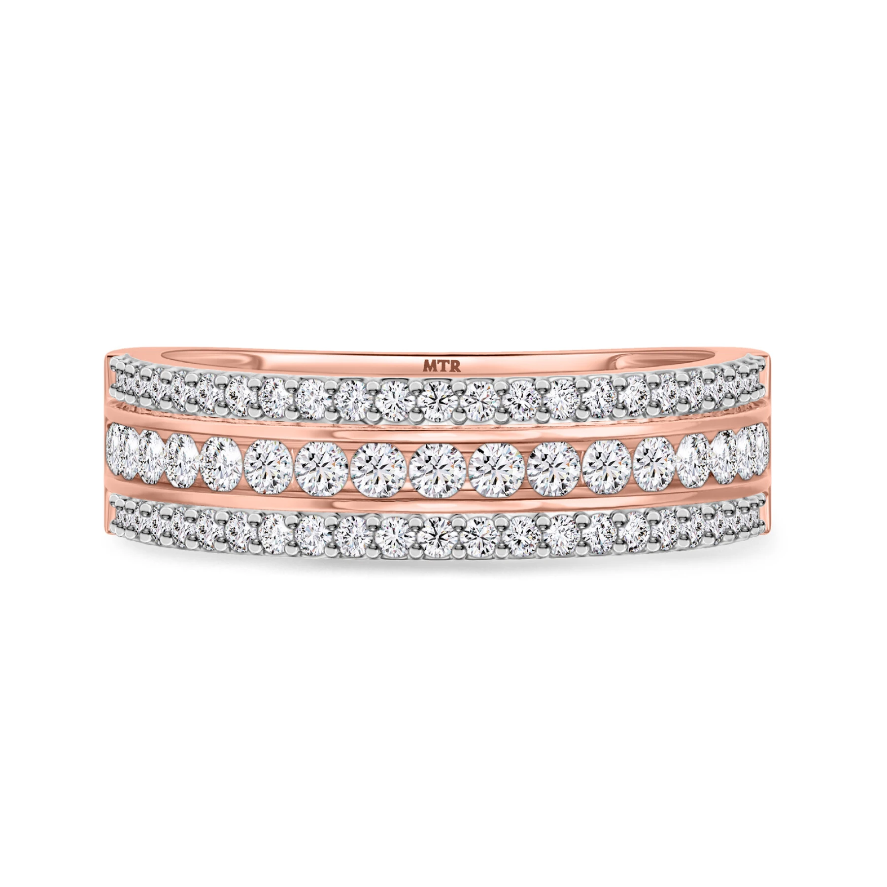Jemma 1 ct tw. Lab Grown Diamonds Mens Band - view 1